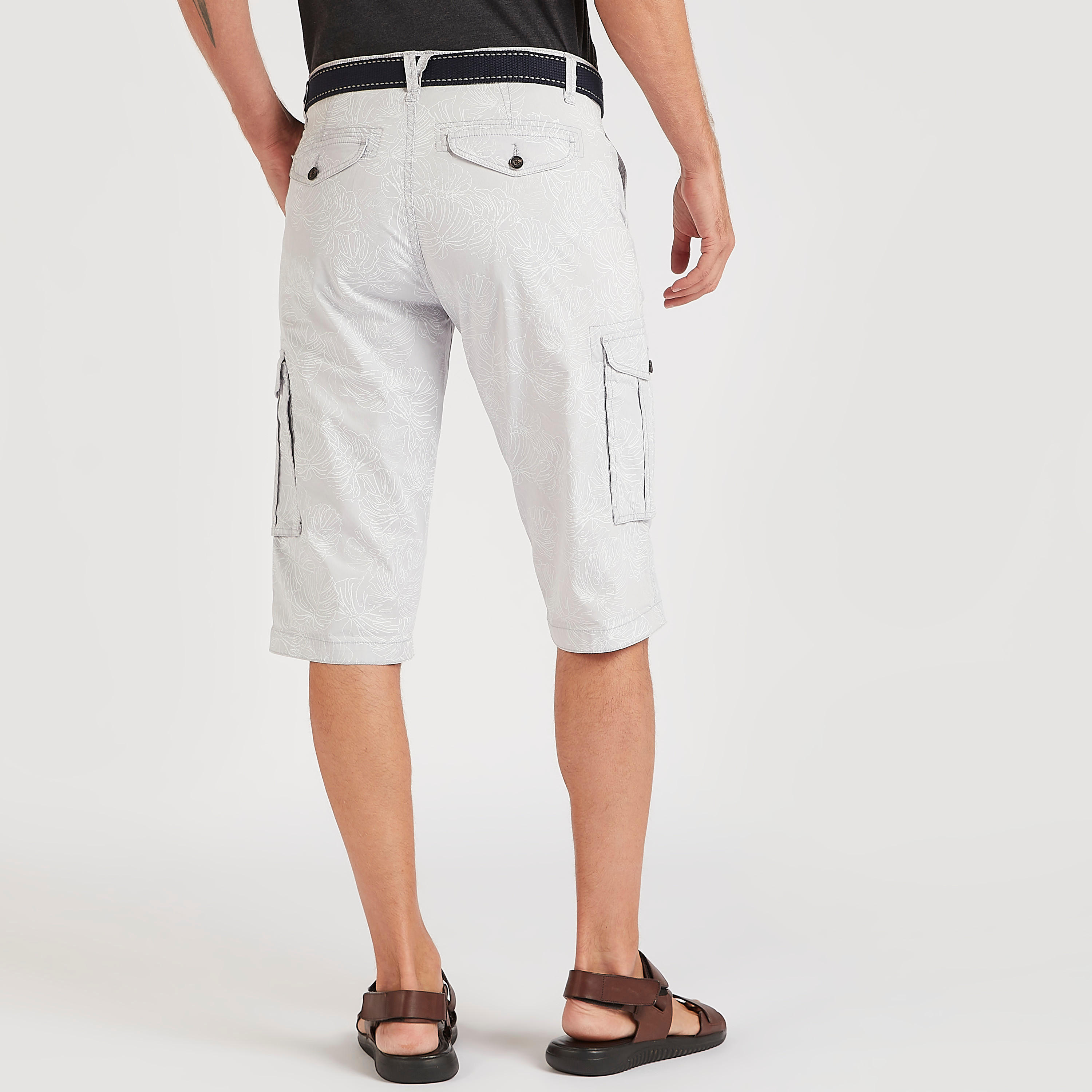 Printed Mid-Rise Shorts with Pockets-men-clothing-bottoms-shorts-image-4