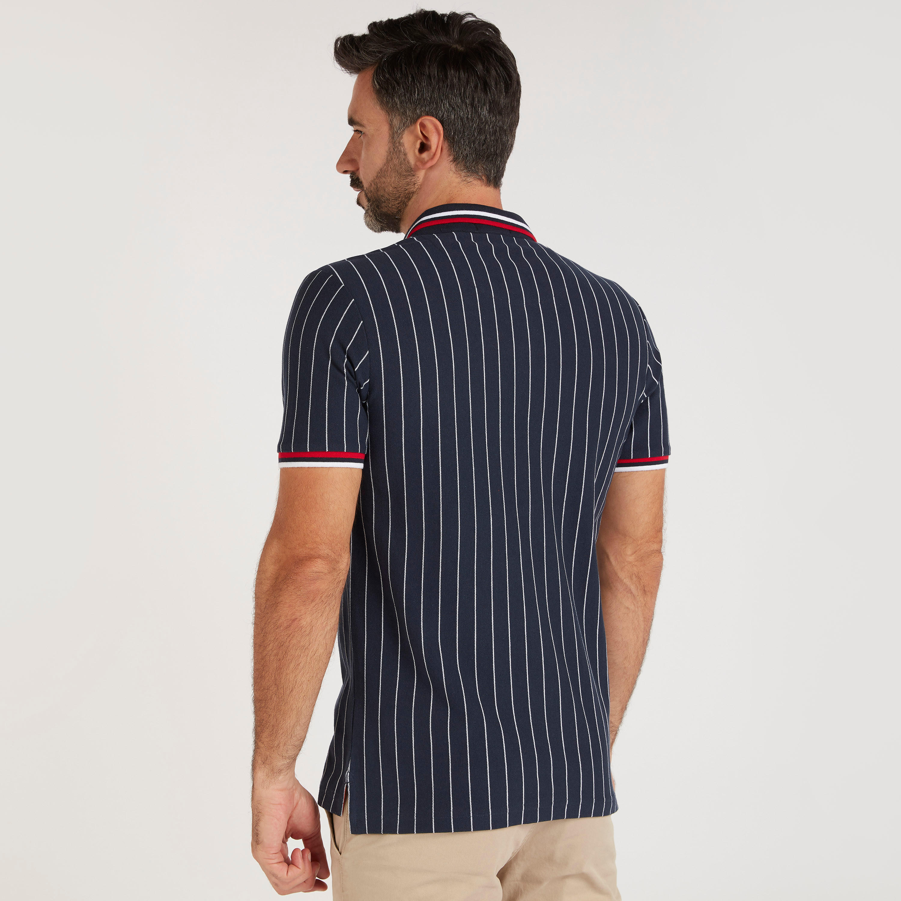تيشيرت بولو مخطّط بأكمام قصيرة-men-clothing-tshirtsandpolos-polos-image-4