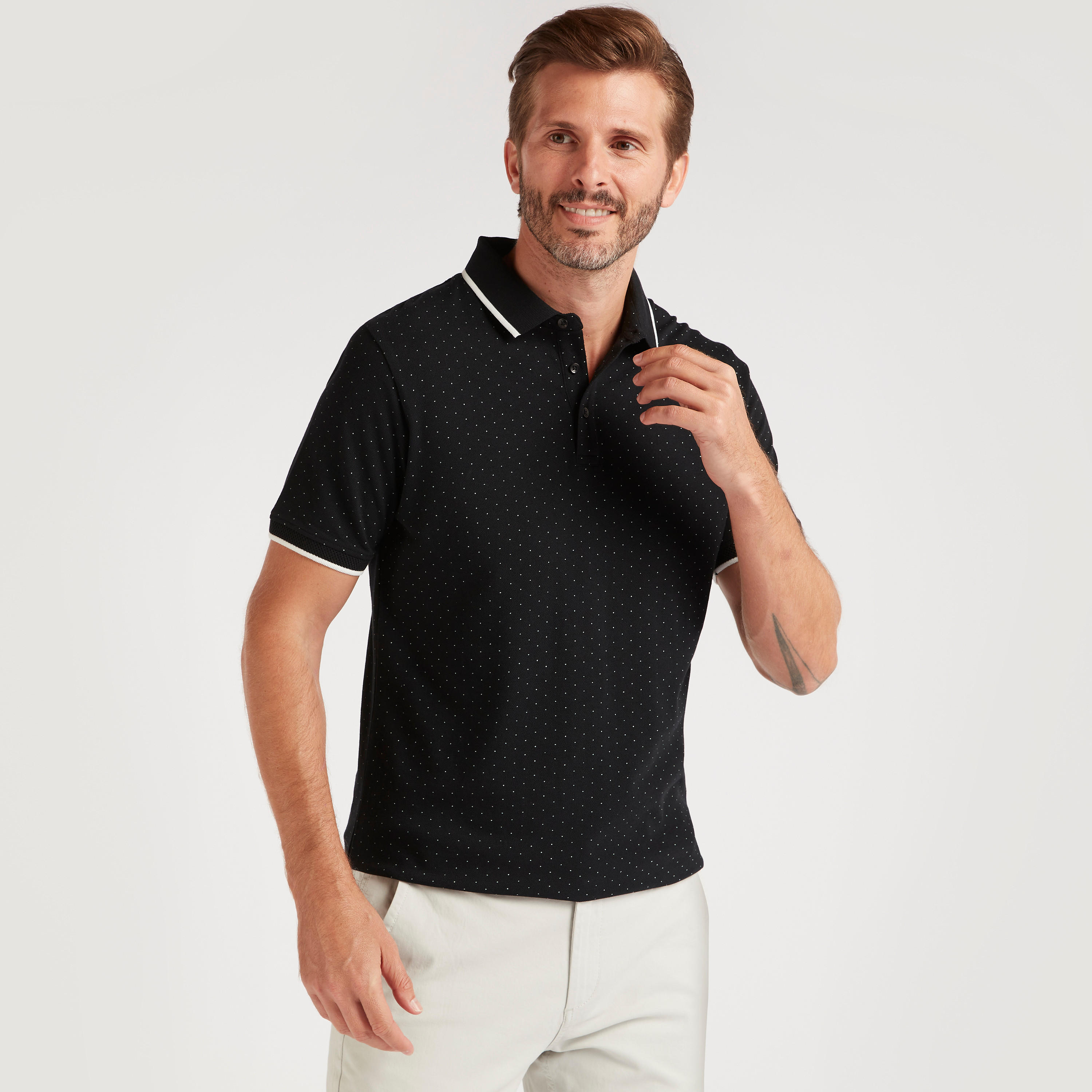 All-Over Print Polo T-shirt with Short Sleeves-men-clothing-tshirtsandpolos-polos-image-1