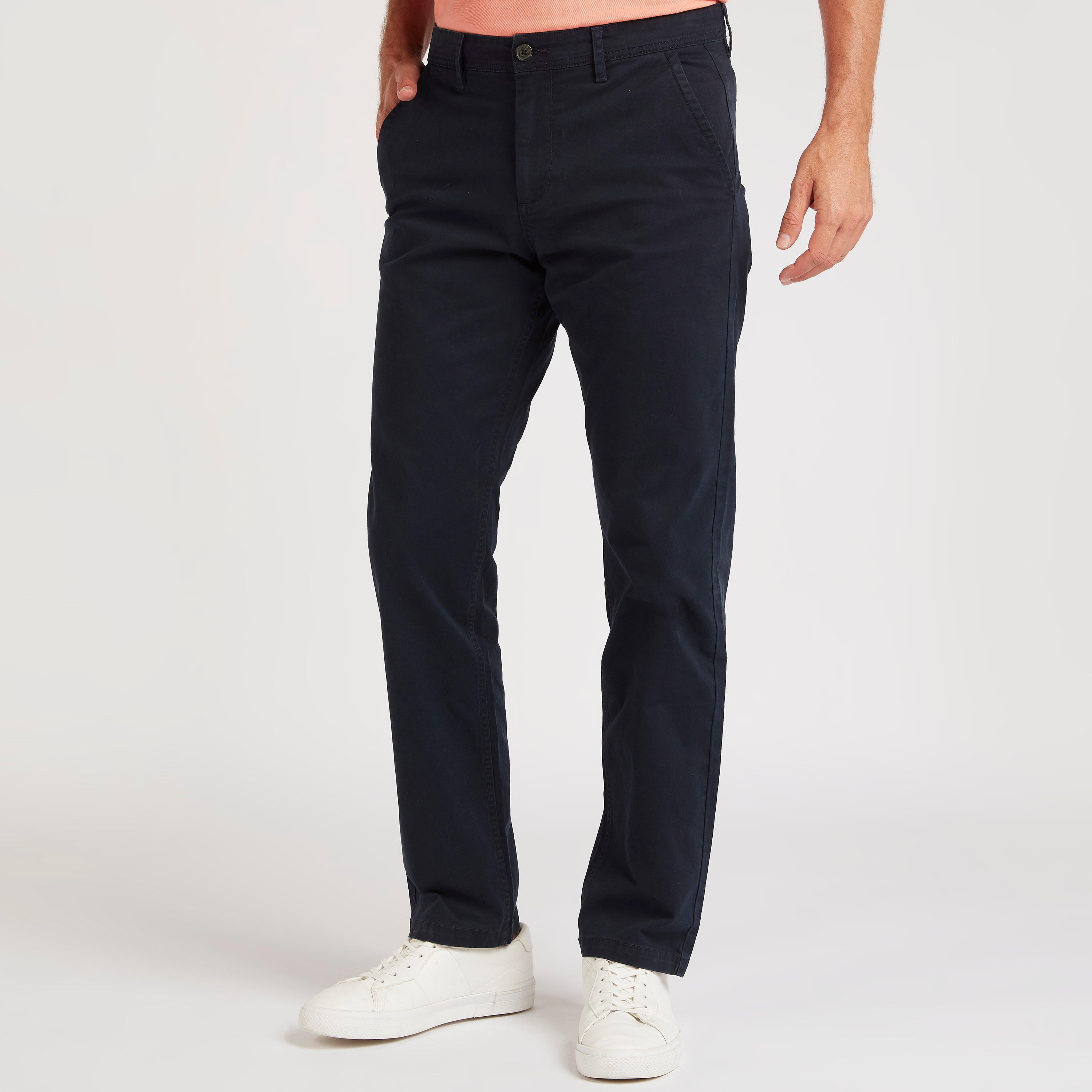 Solid Mid-Rise Formal Chino Pants with Pockets-men-clothing-bottoms-trousersandchinos-trousers-image-1