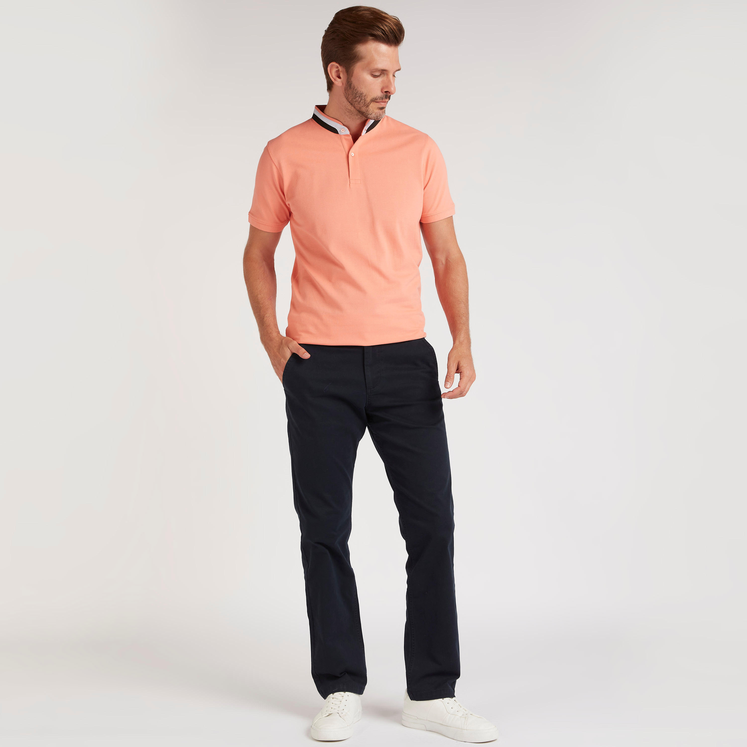 Solid Mid-Rise Formal Chino Pants with Pockets-men-clothing-bottoms-trousersandchinos-trousers-image-2
