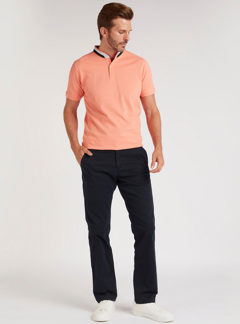 Solid Mid-Rise Formal Chino Pants with Pockets-men-clothing-bottoms-trousersandchinos-trousers-image-2