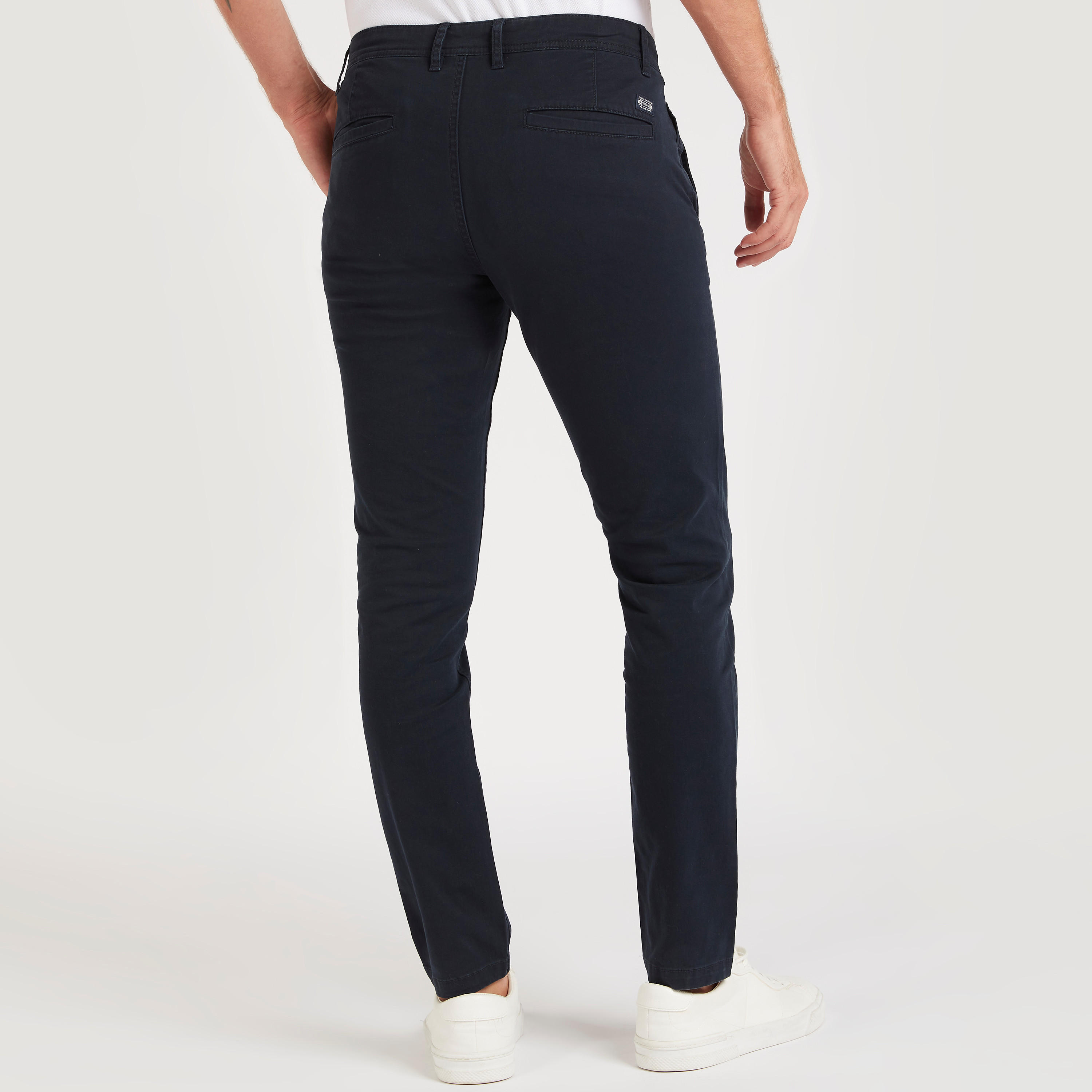 Solid Skinny Fit Mid-Rise Chino Pants with Button Closure-men-clothing-bottoms-trousersandchinos-trousers-image-4