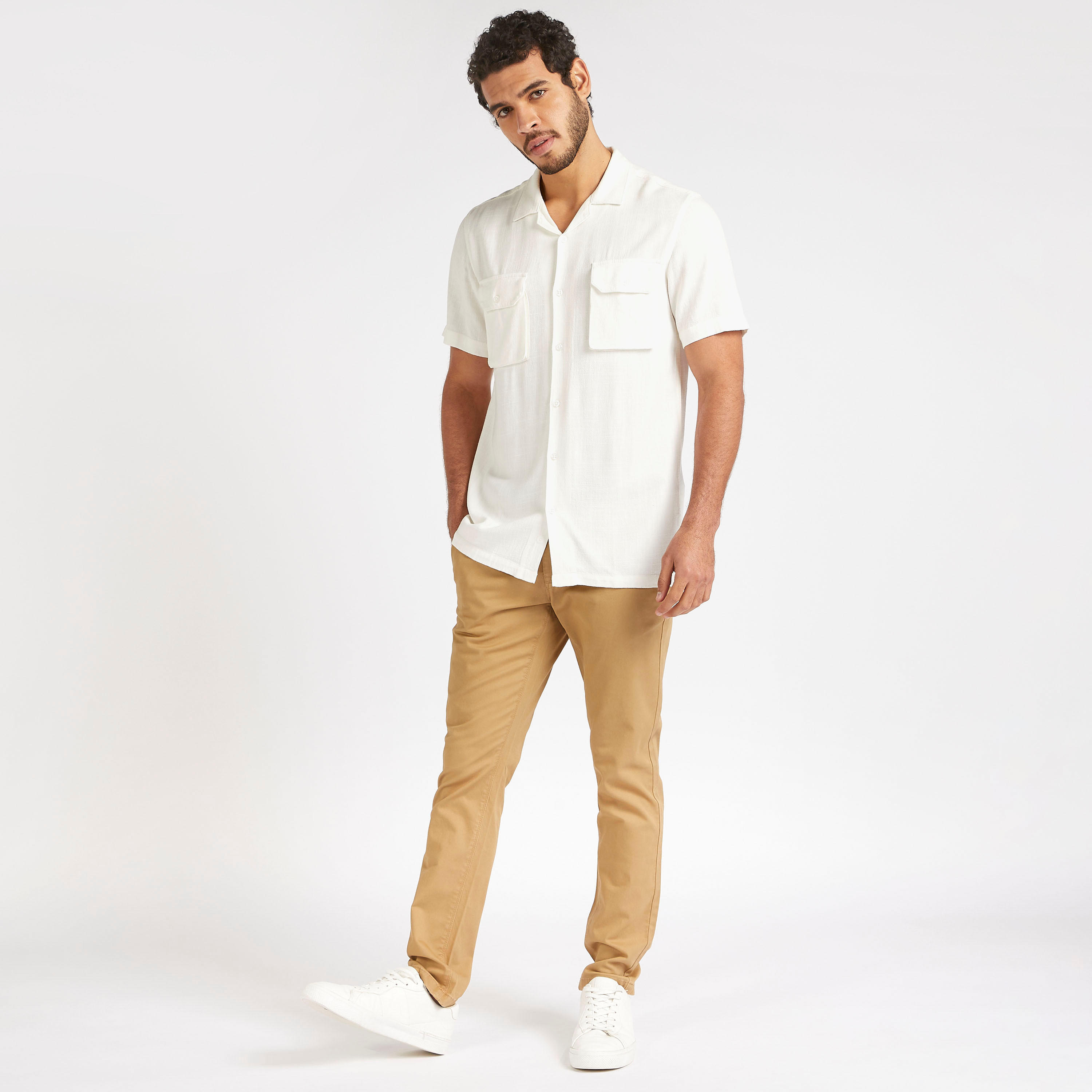 Belted Chino Pants with Button Closure and Pockets-men-clothing-bottoms-trousersandchinos-chinos-image-2