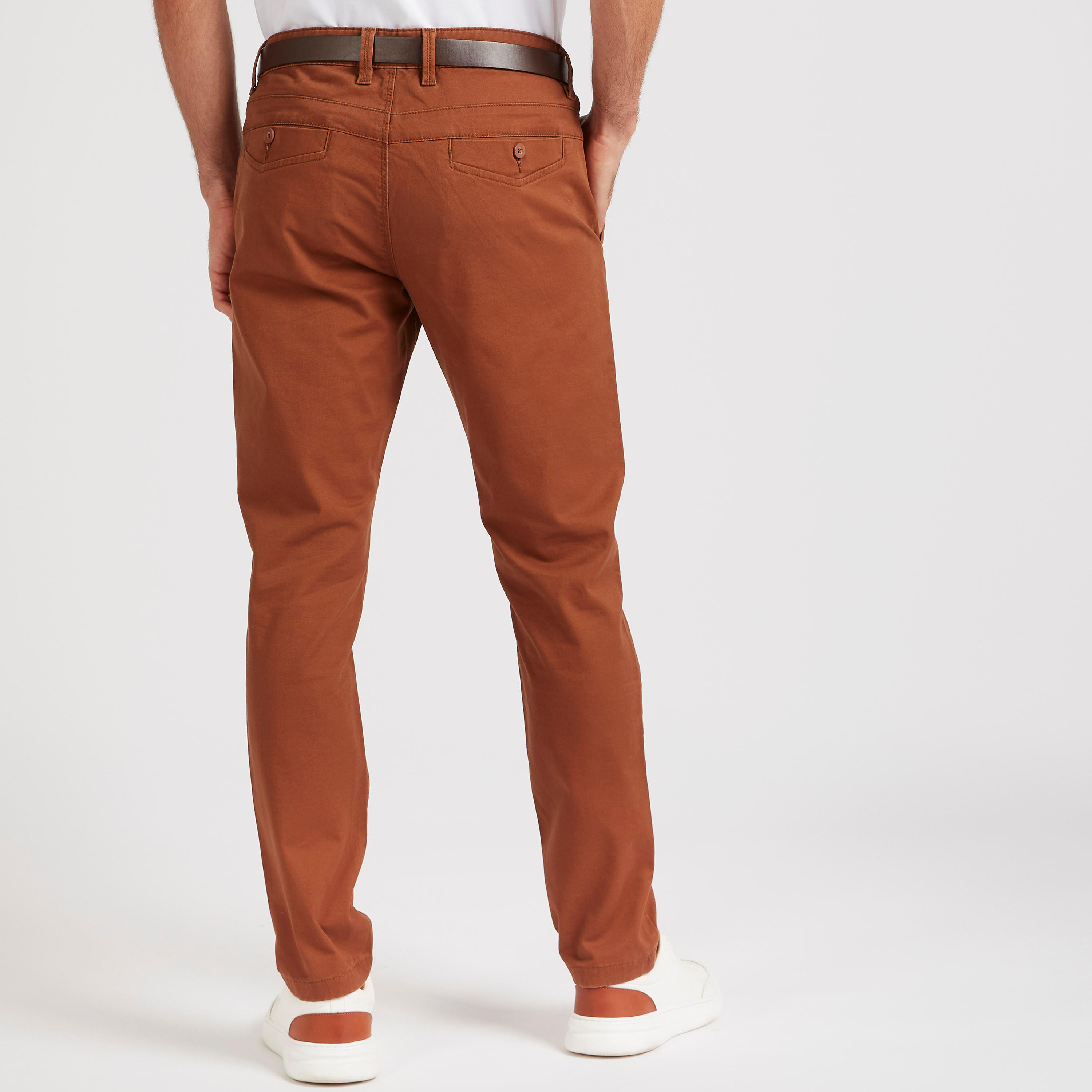 Solid Chinos with Belt and Pockets-men-clothing-bottoms-trousersandchinos-chinos-image-4