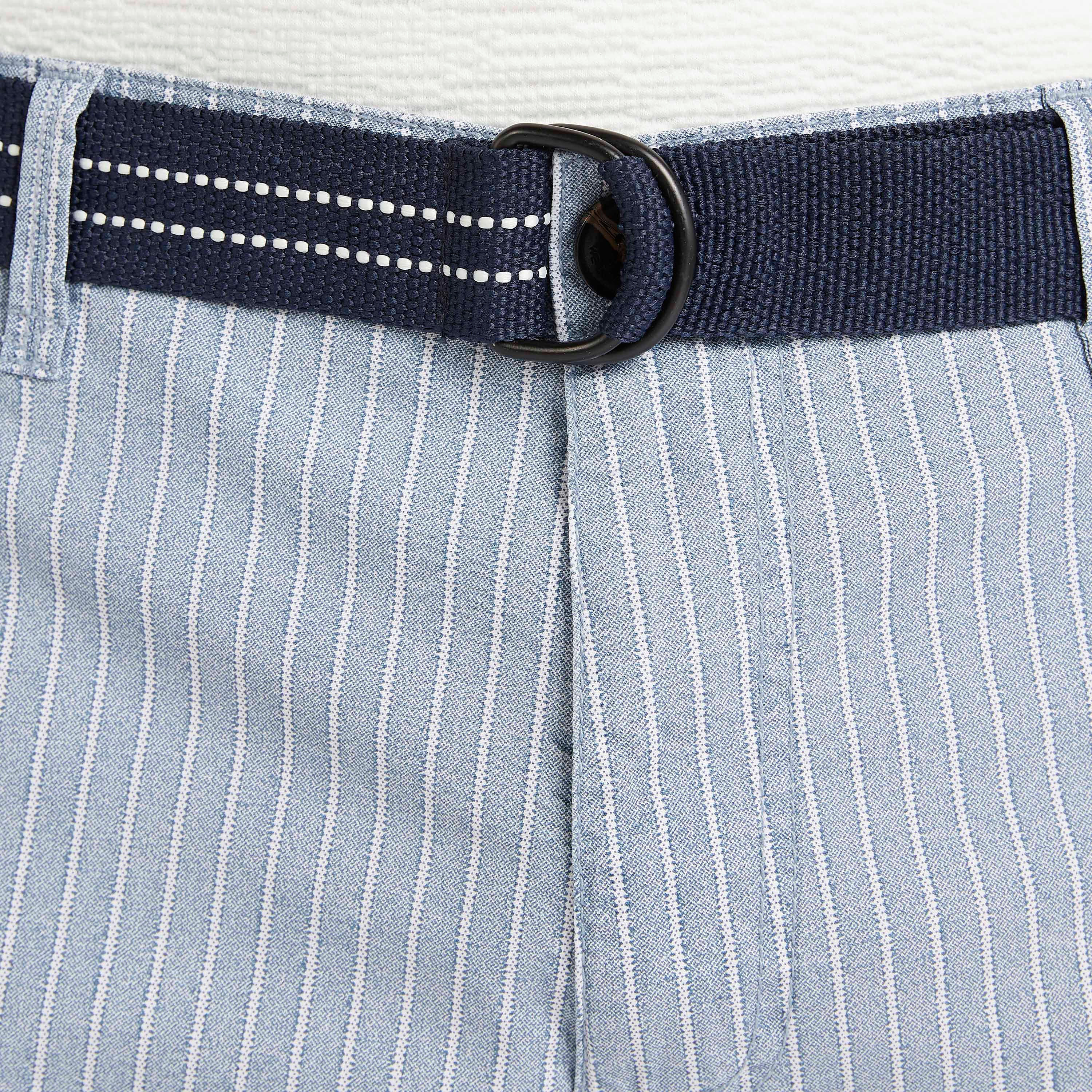 Striped Cargo Shorts with Belt-men-clothing-bottoms-shorts-image-3