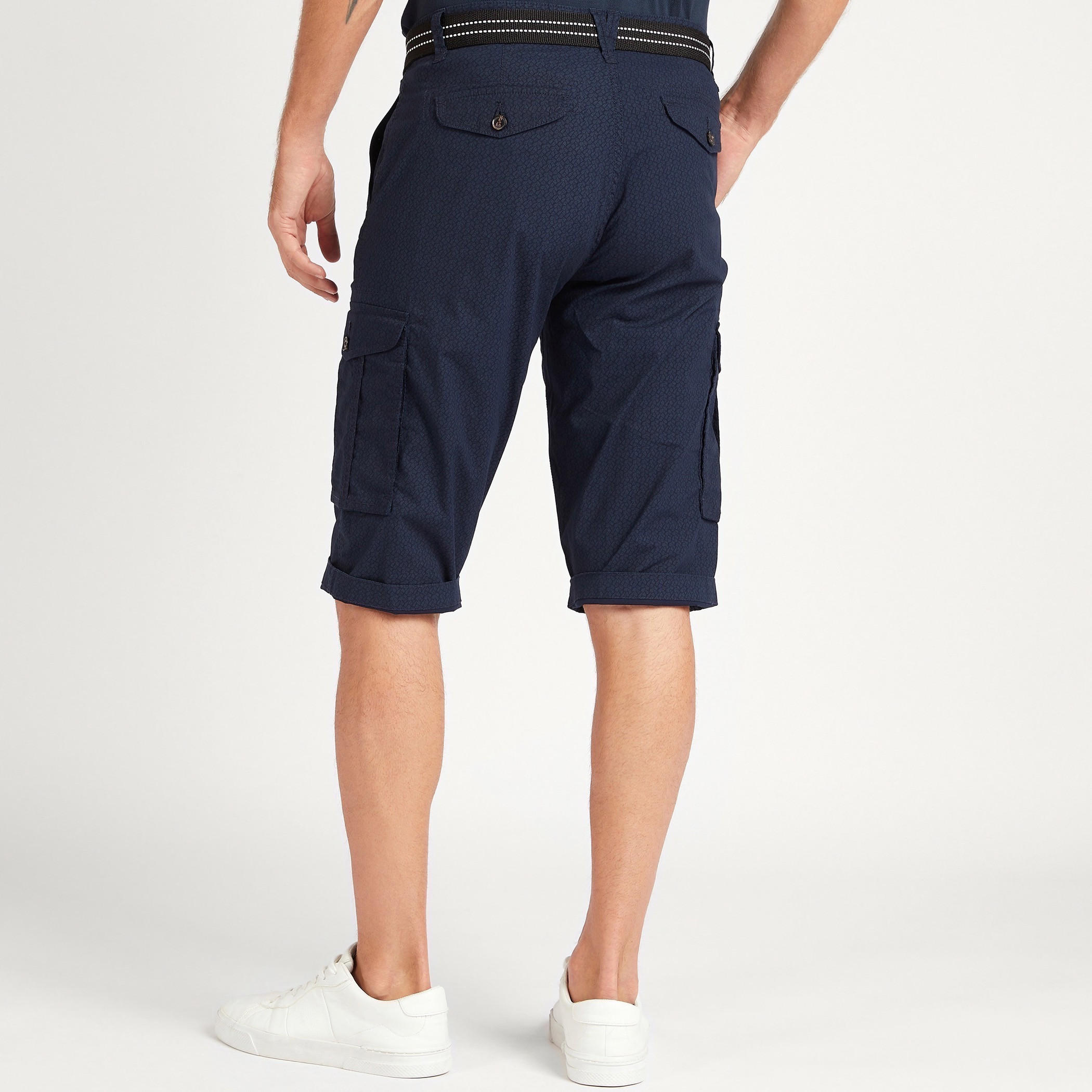 شورت رياضي بطبعات مع حزام-men-clothing-bottoms-shorts-image-4