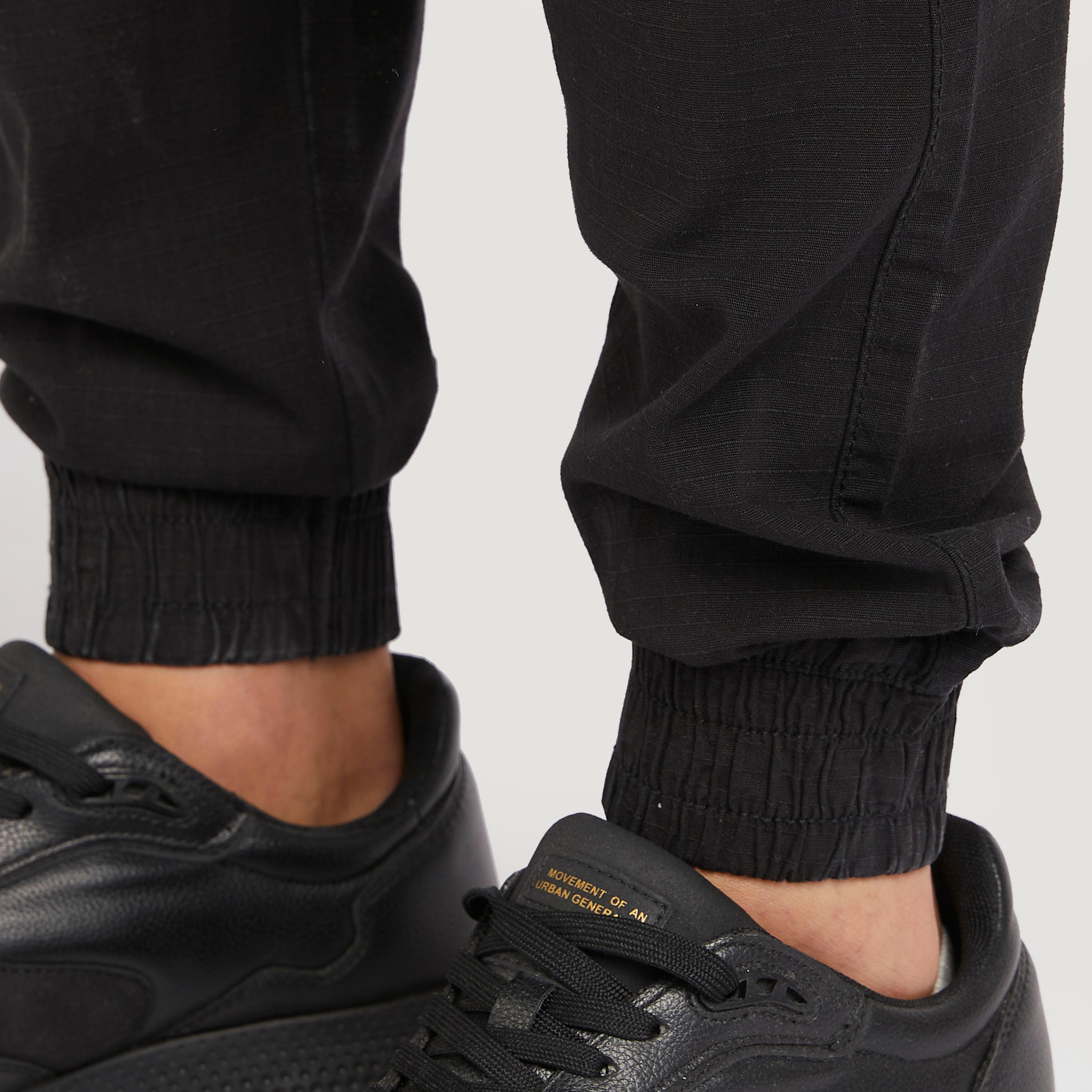 Mid-Rise Textured Cargo Joggers with Pockets-men-clothing-bottoms-joggers-image-6