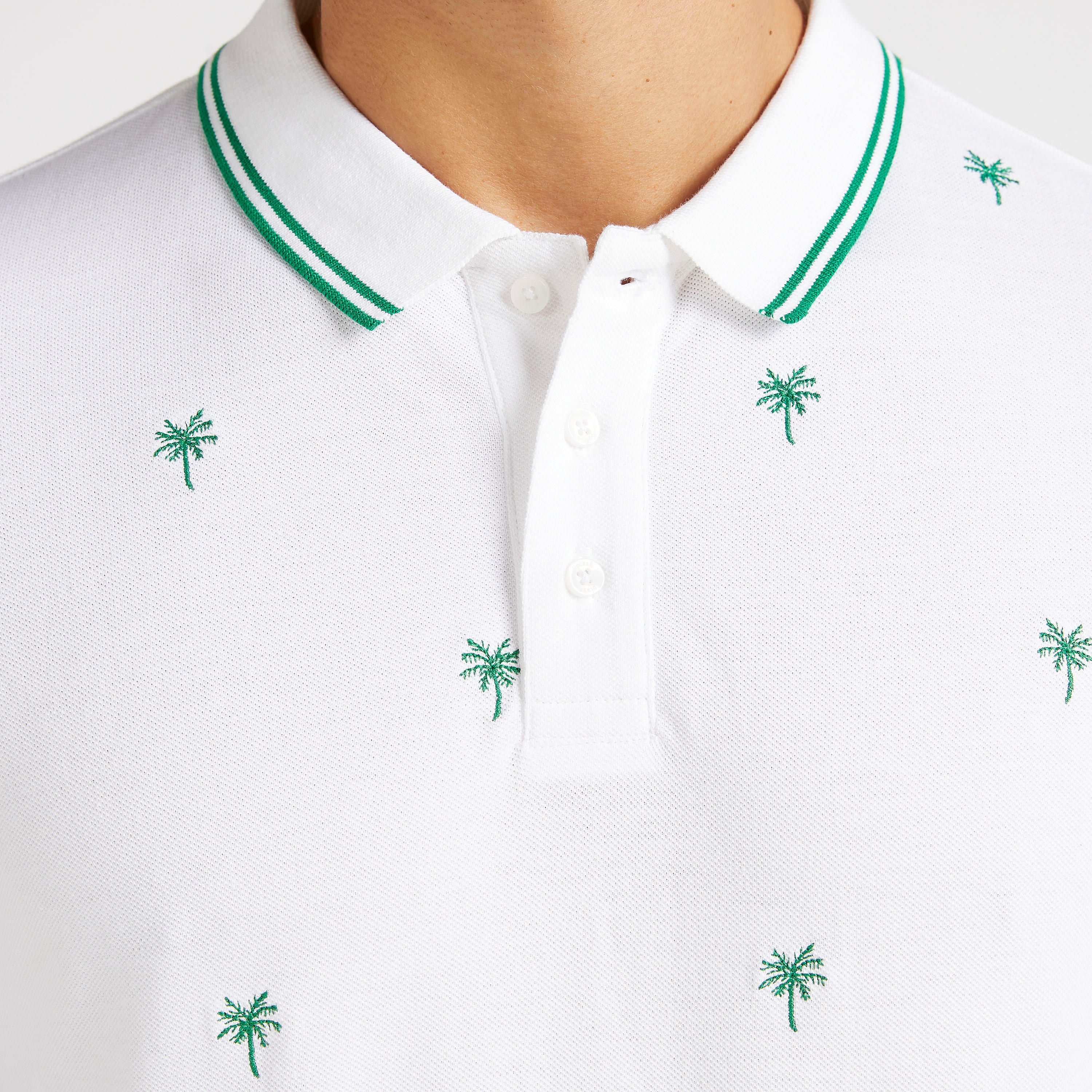 تيشيرت بولو مطرّز بأكمام قصيرة-men-clothing-tshirtsandpolos-polos-image-3