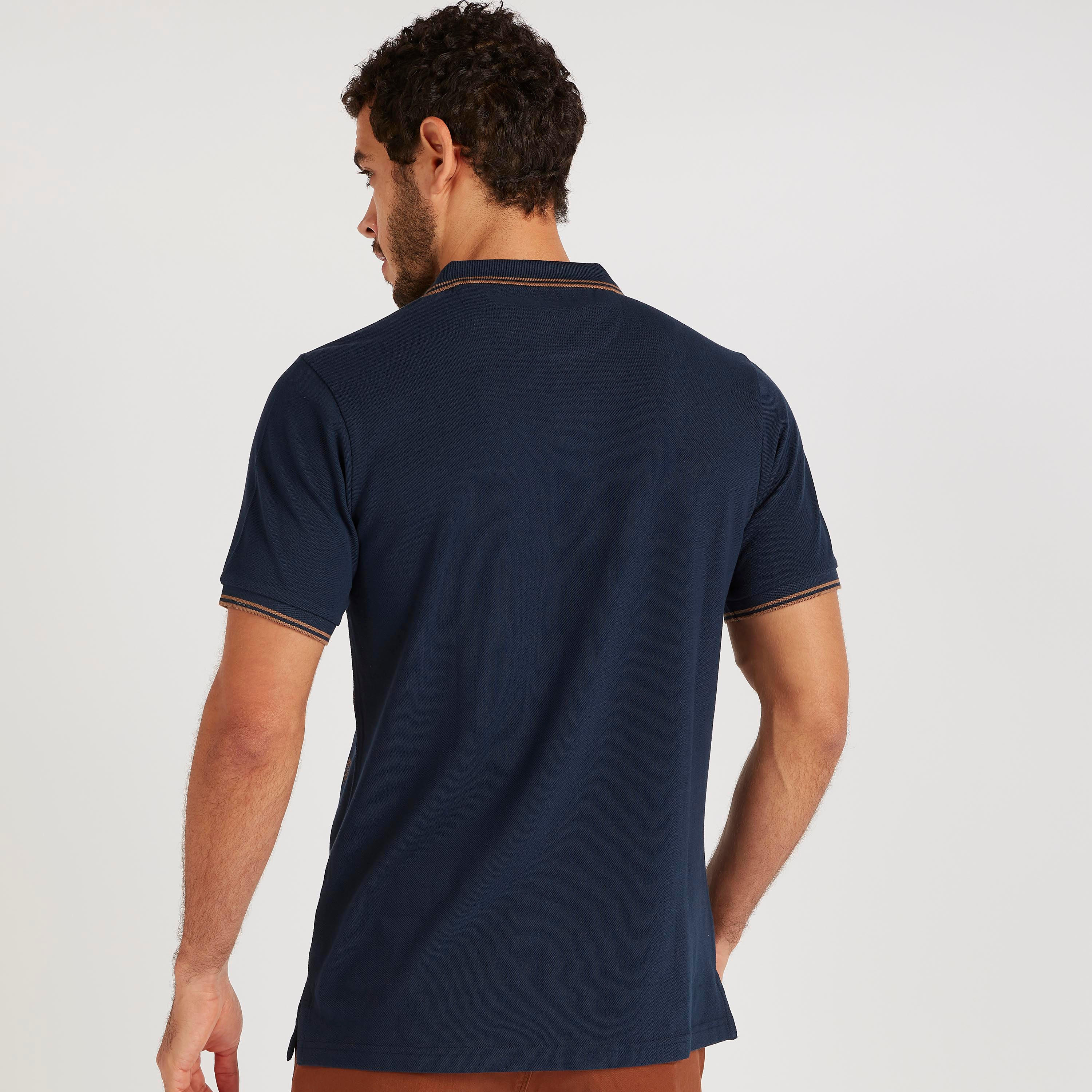 تيشيرت بولو مطرز بأكمام قصيرة-men-clothing-tshirtsandpolos-polos-image-4