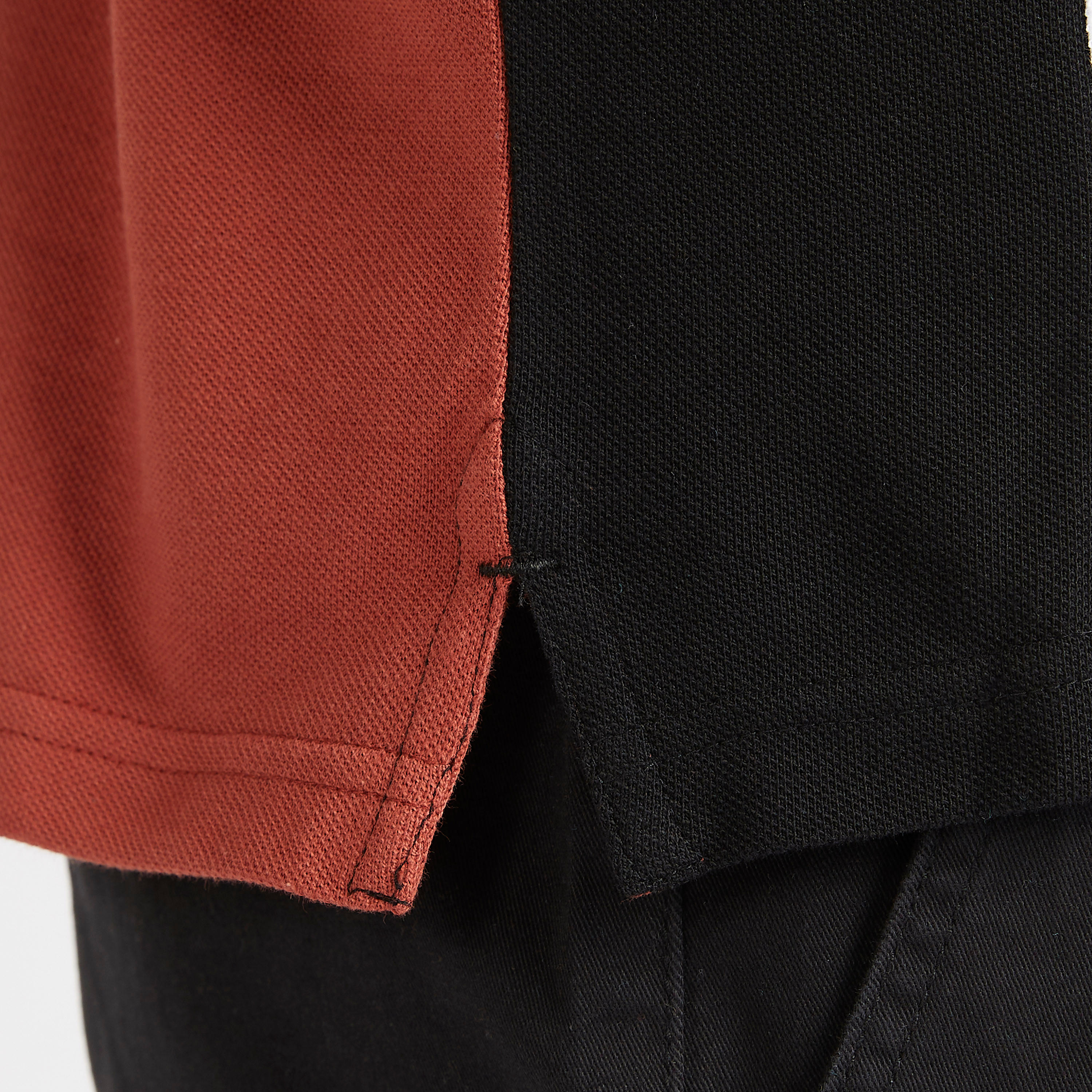 Striped Polo T-shirt with Short Sleeves and Button Closure-men-clothing-tshirtsandpolos-polos-image-5