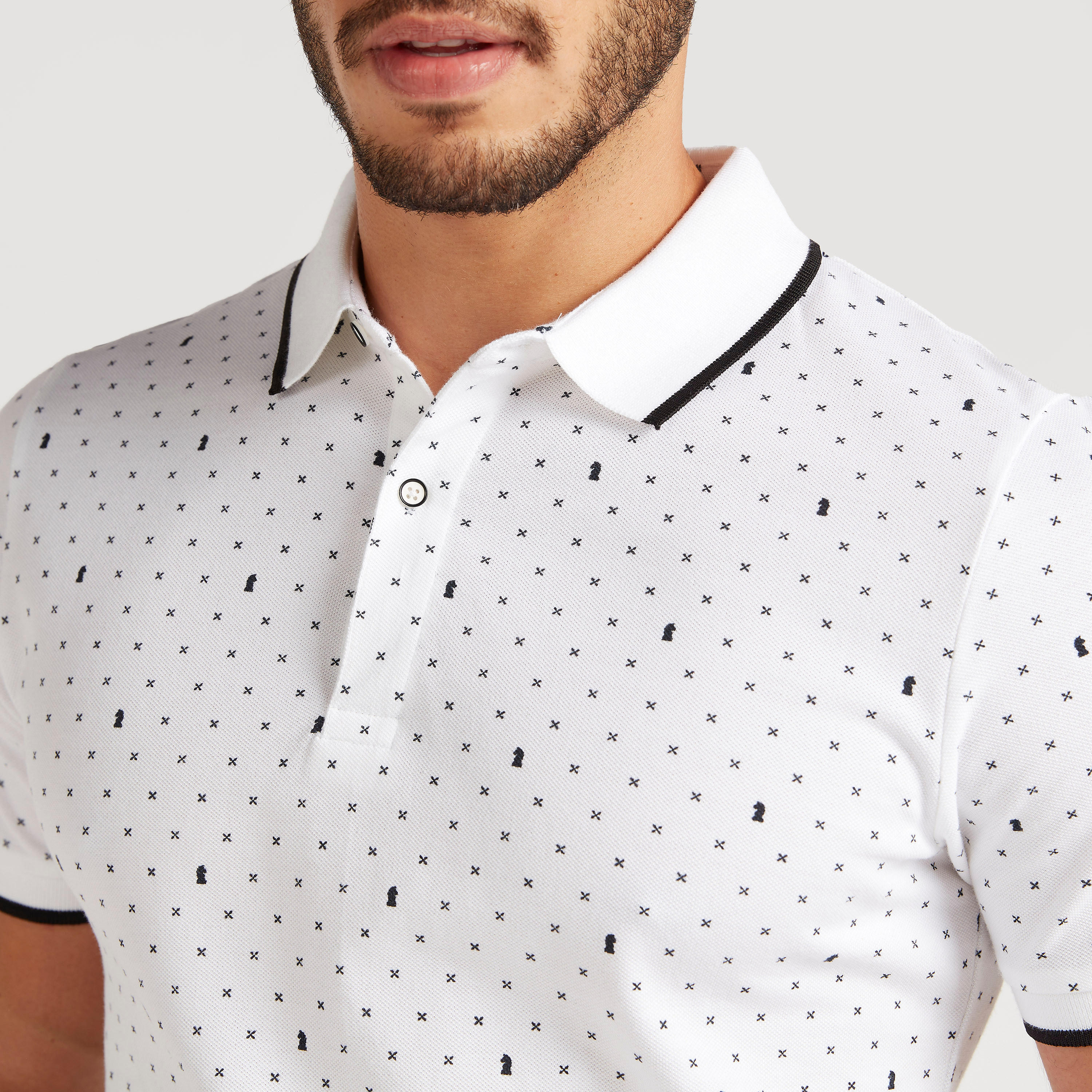 تيشيرت بولو بأكمام قصيرة وطبعات-men-clothing-tshirtsandpolos-polos-image-1