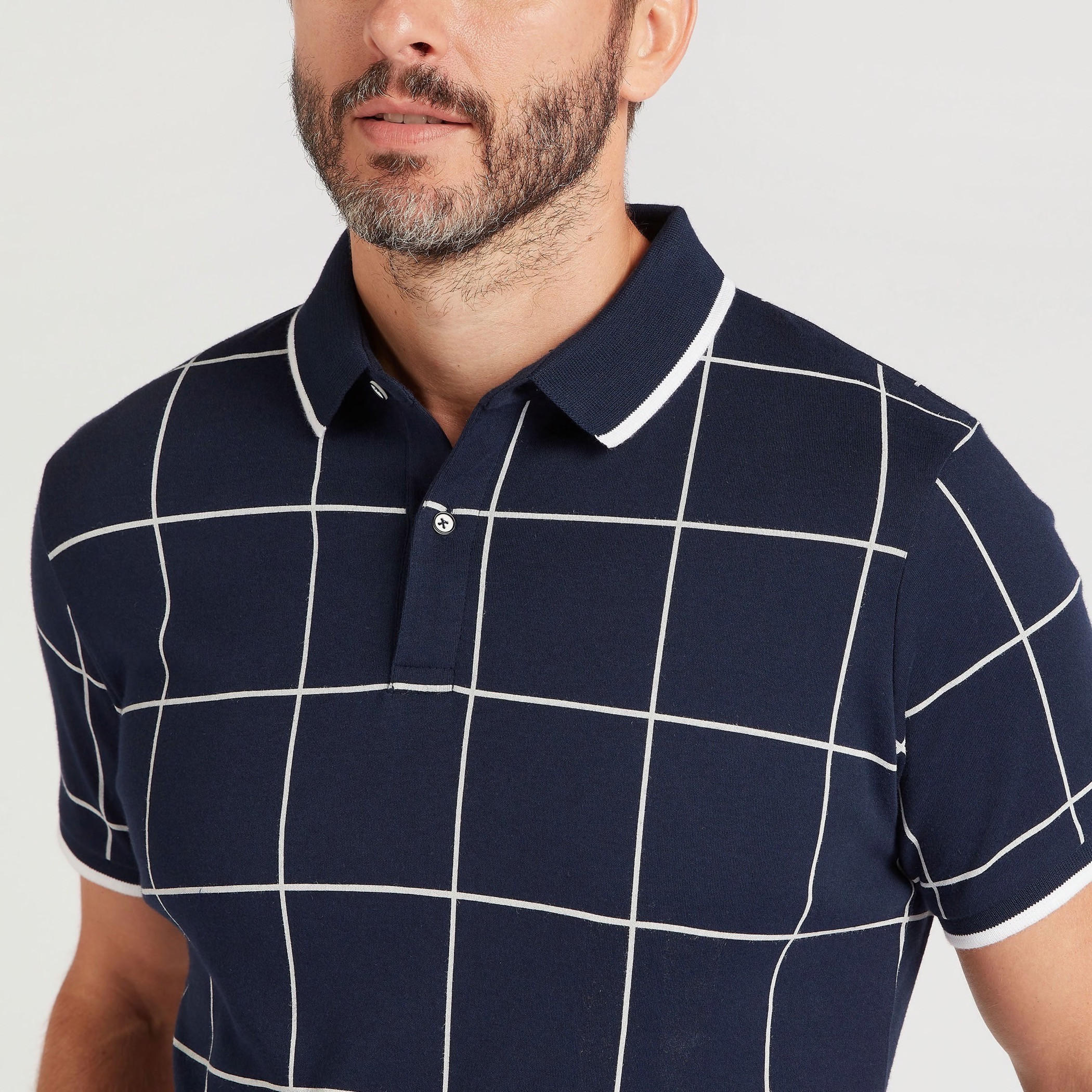 تيشيرت بولو بقصّة سليم وأكمام قصيرة-men-clothing-tshirtsandpolos-polos-image-3