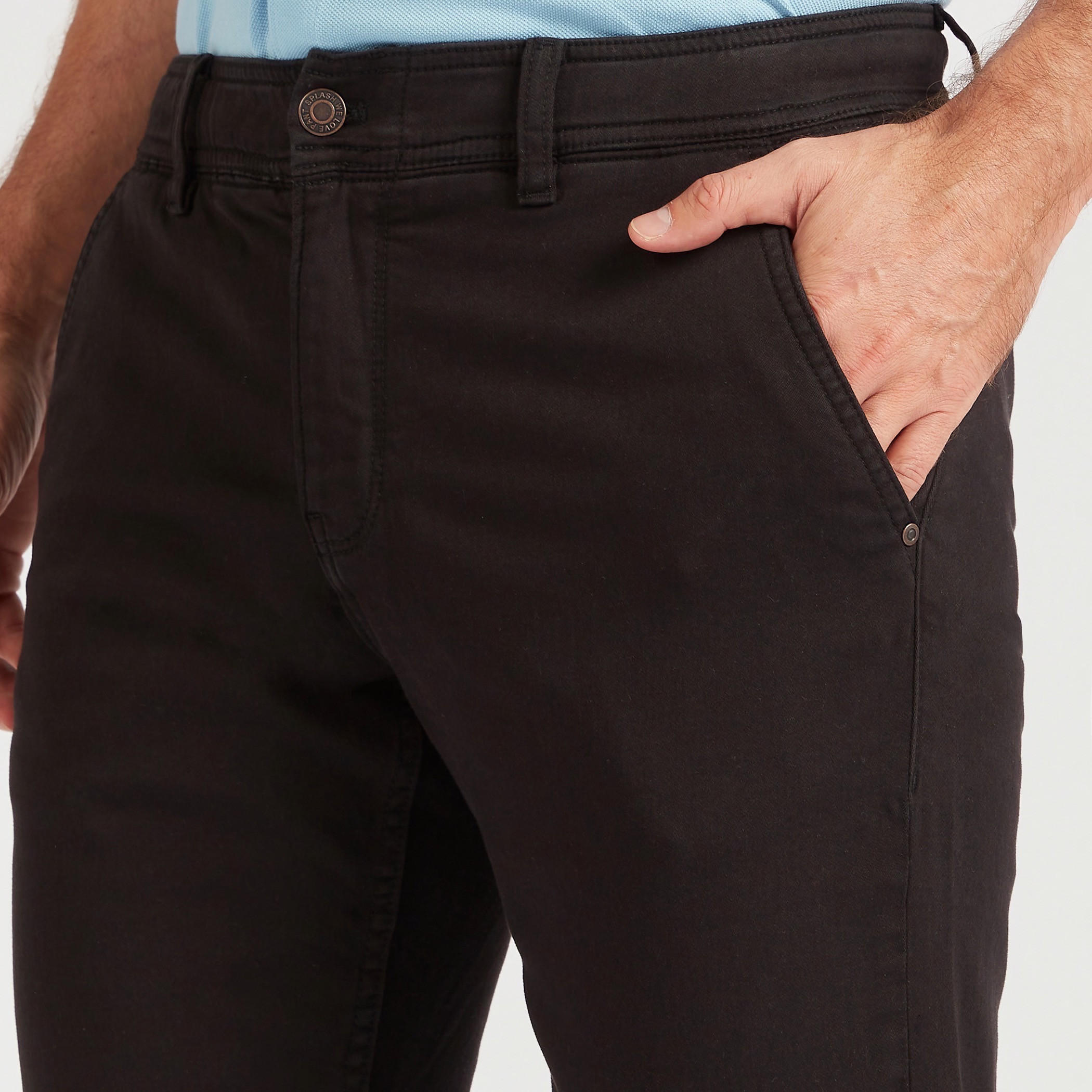 بنطلون سادة سليم فيت بخصر متوسّط الارتفاع وزر إغلاق-men-clothing-bottoms-trousersandchinos-trousers-image-2
