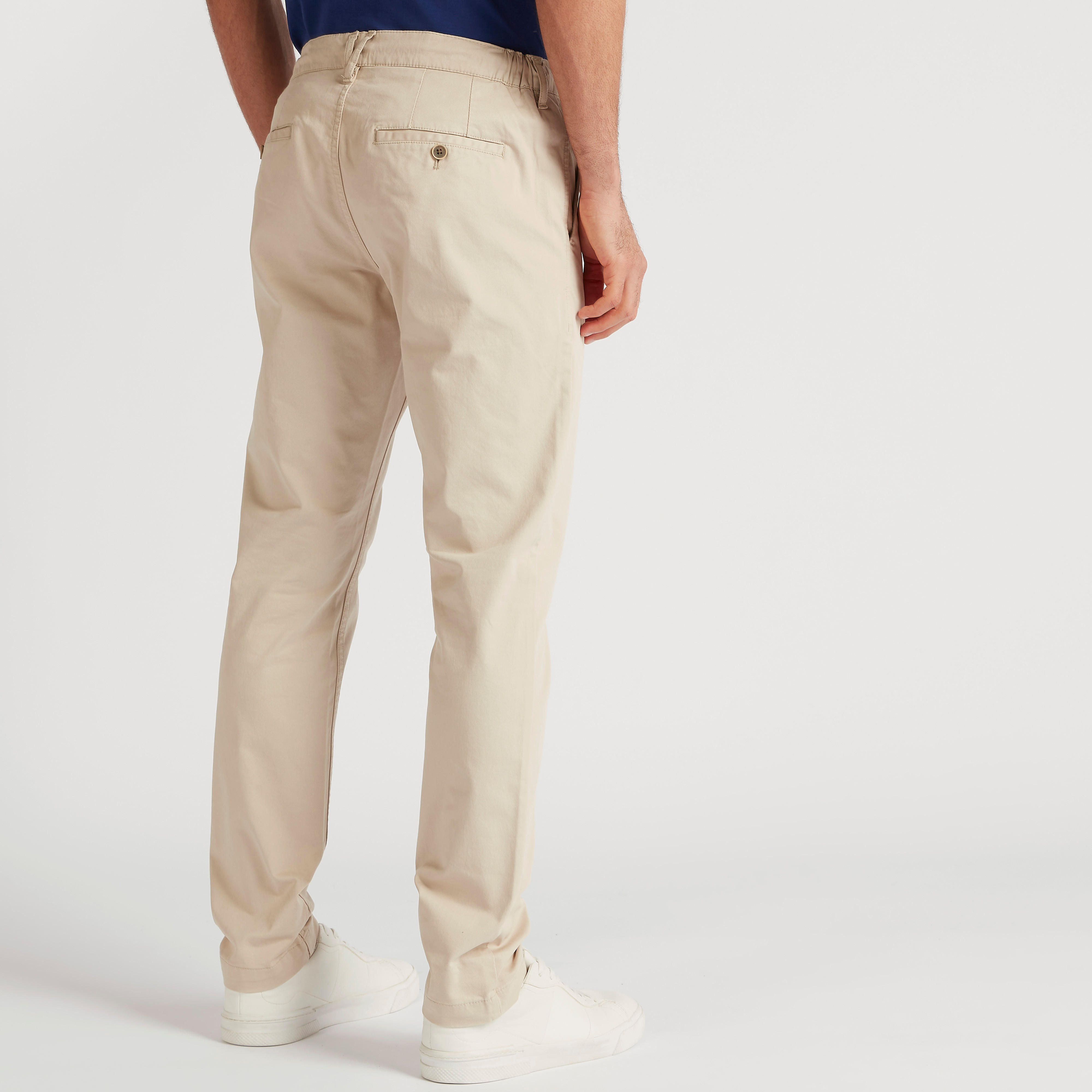 Solid Full Length Chinos with Drawstring and Pockets-men-clothing-bottoms-trousersandchinos-chinos-image-4