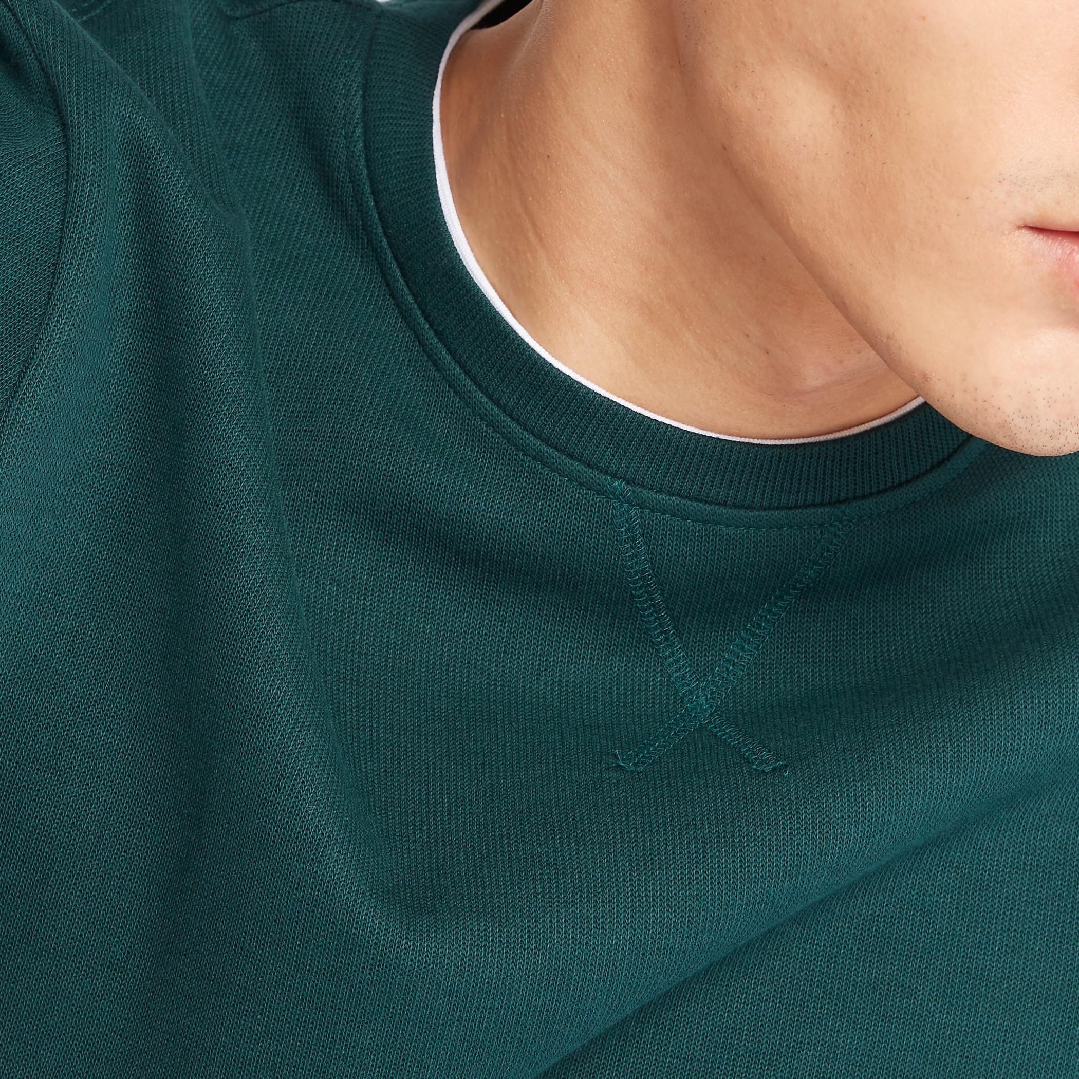 سويت شيرت بارز الملمس بياقة ضيّقة وأكمام طويلة-men-winterwear-hoodiesandsweatshirts-image-3