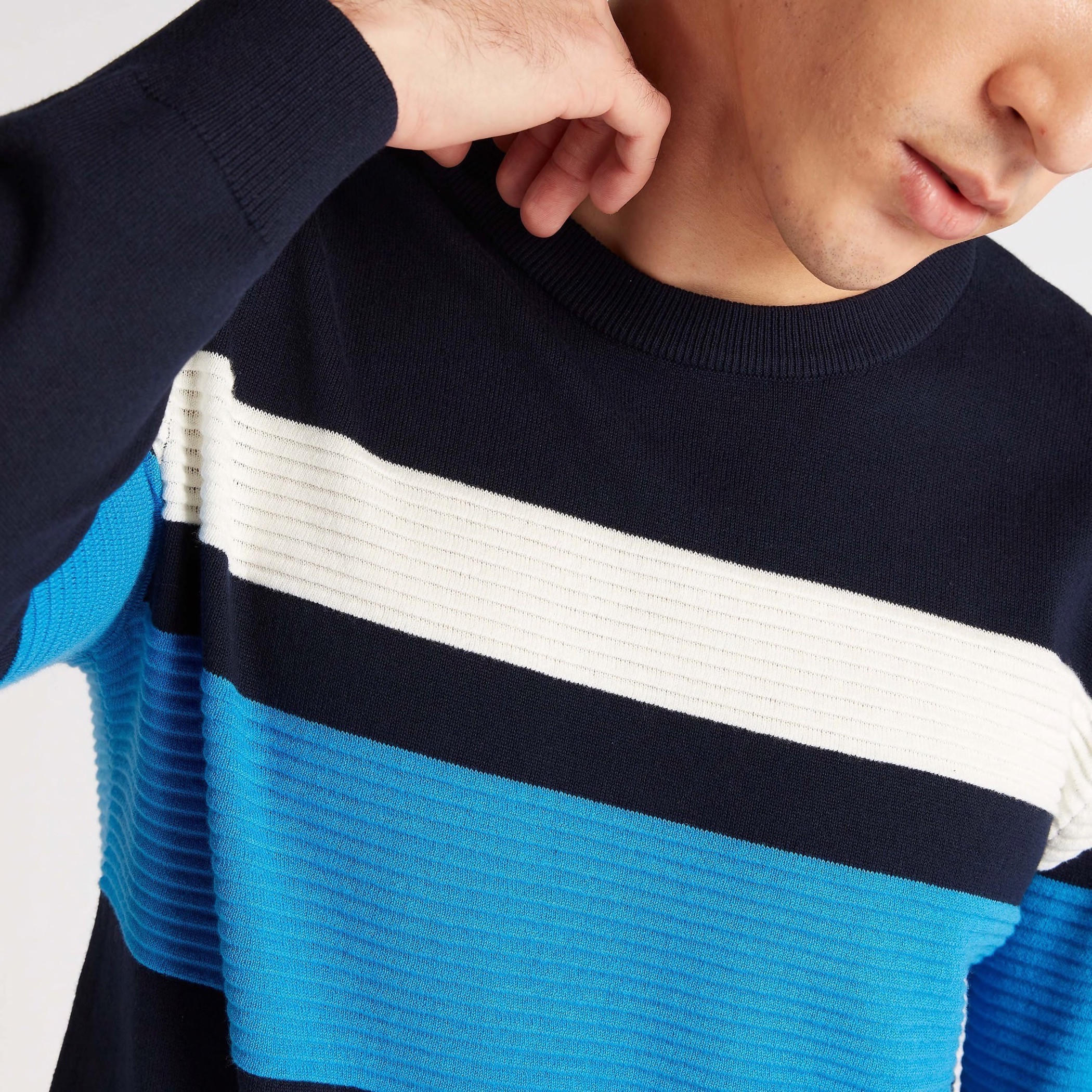 Crew Neck Sweatshirt with Long Sleeves-men-clothing-sweatersandpullovers-image-3