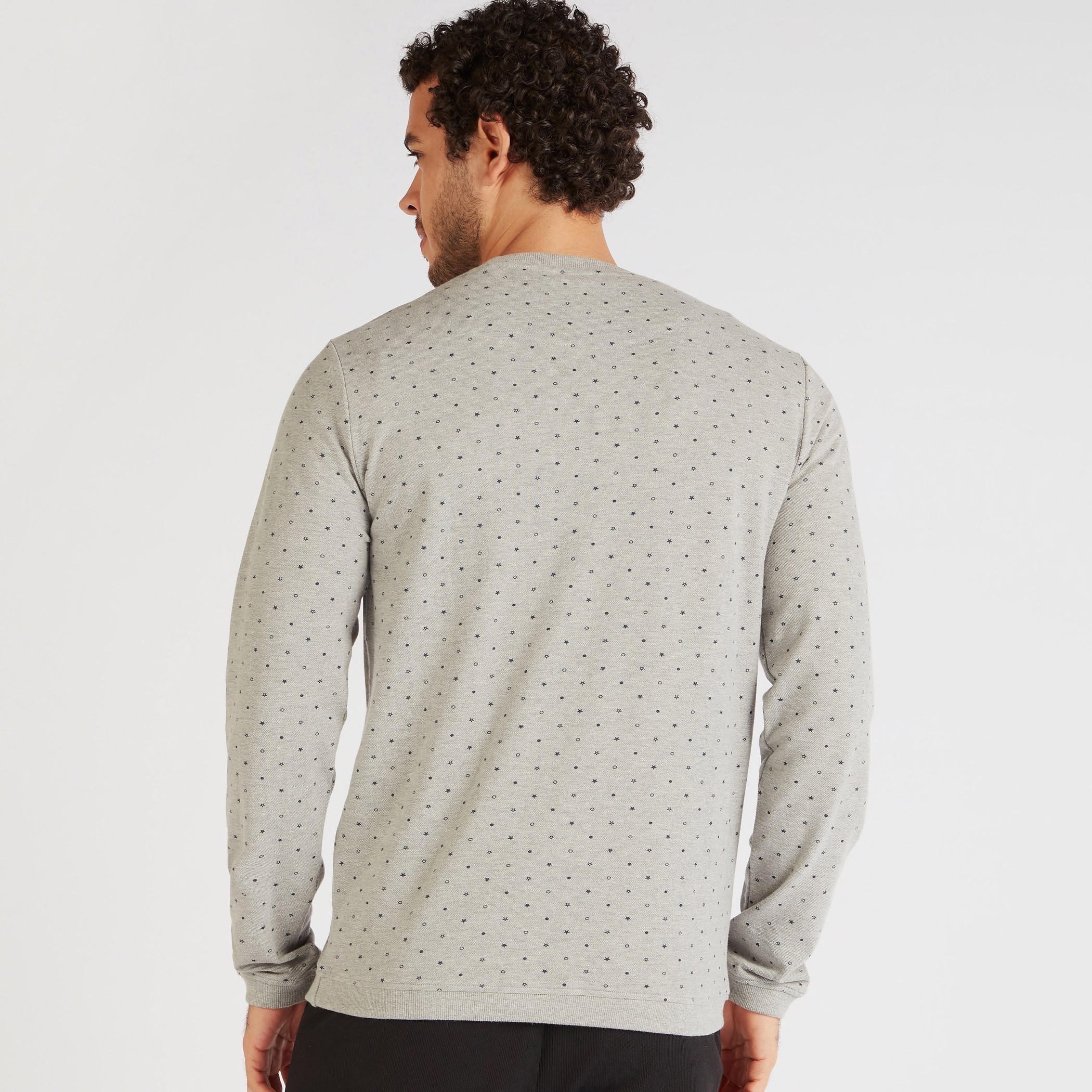 All-Over Print Crew Neck Sweatshirt with Long Sleeves-men-winterwear-hoodiesandsweatshirts-image-4