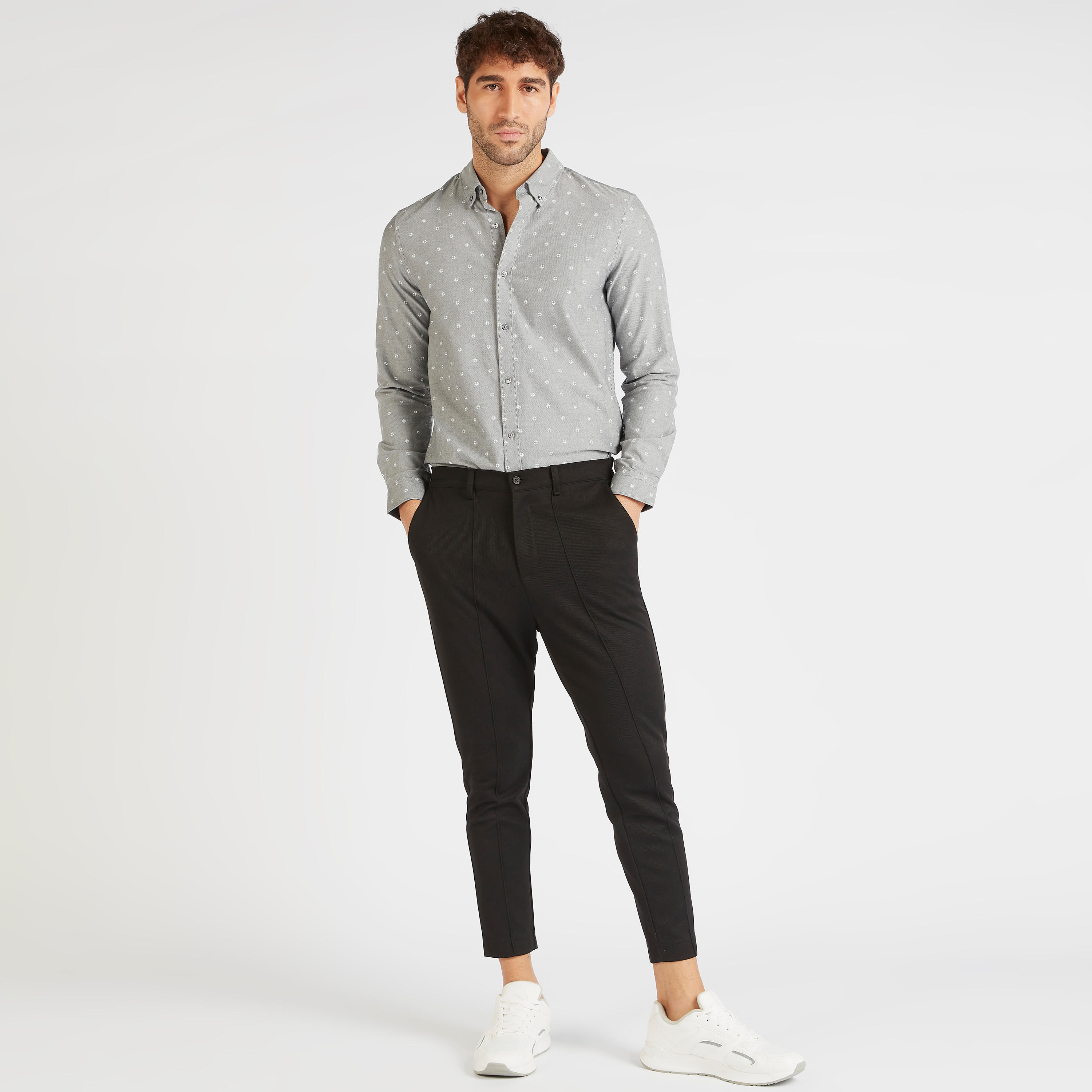 قميص أوكسفورد بأكمام طويلة وطبعات-men-clothing-shirts-image-6