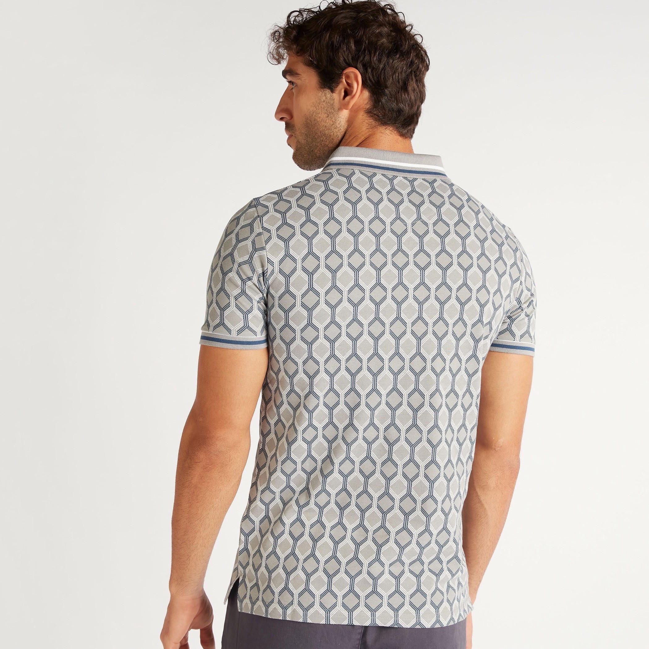 تيشيرت بولو بطبعات وأكمام قصيرة-men-clothing-tshirtsandpolos-polos-image-2