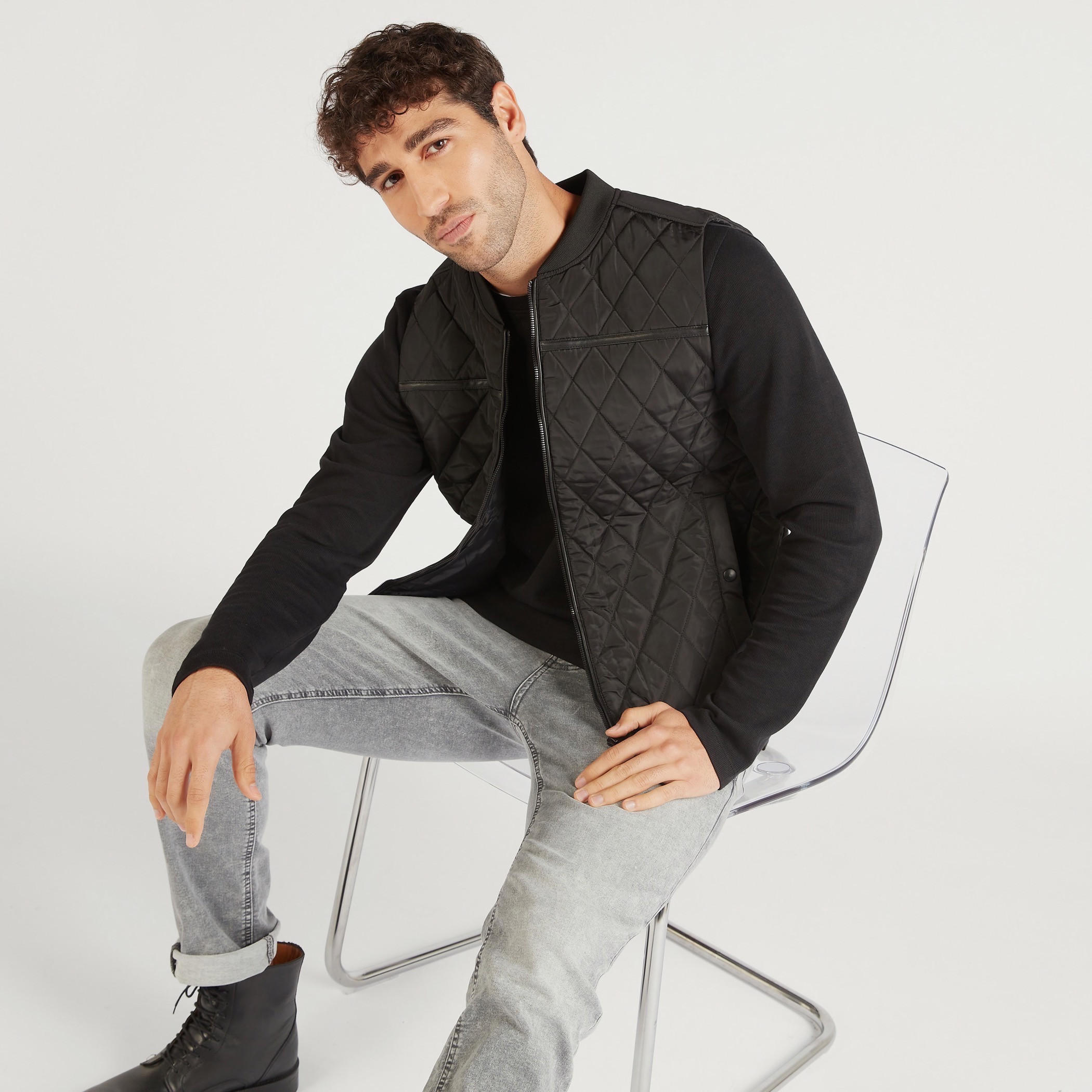 جاكيت مبطّن دون أكمام بسحّاب إغلاق وجيوب-men-clothing-jacketsandblazers-jackets-image-7