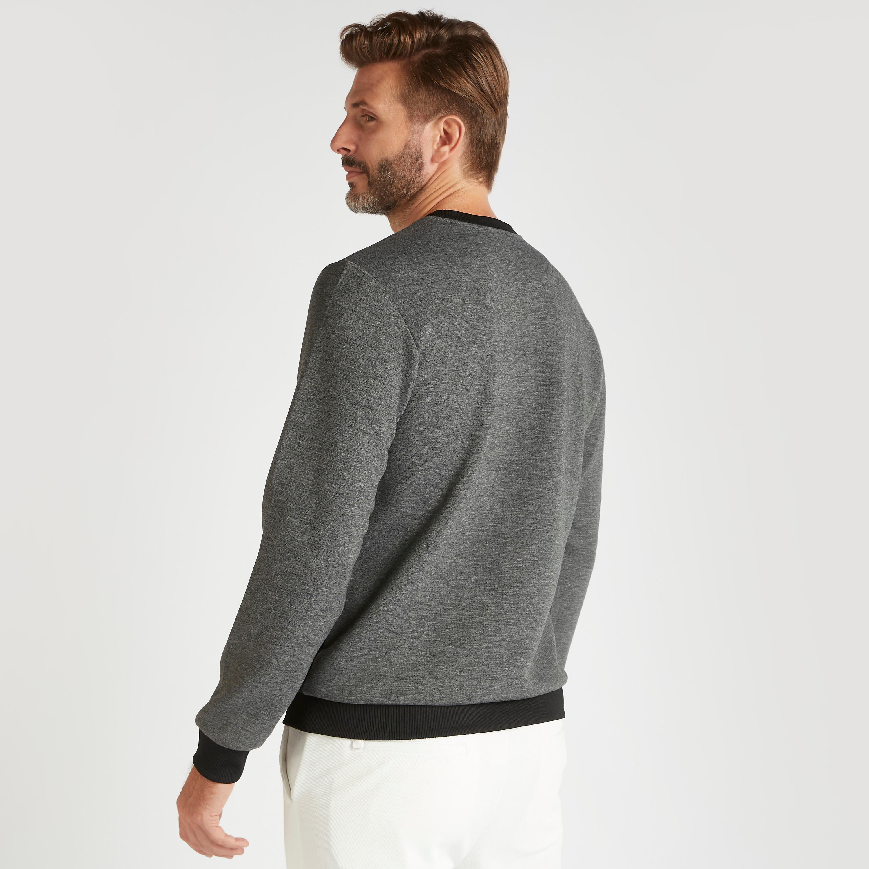 سويت شيرت قوالب ملوّنة بياقة ضيقة وأكمام طويلة-men-winterwear-hoodiesandsweatshirts-image-4