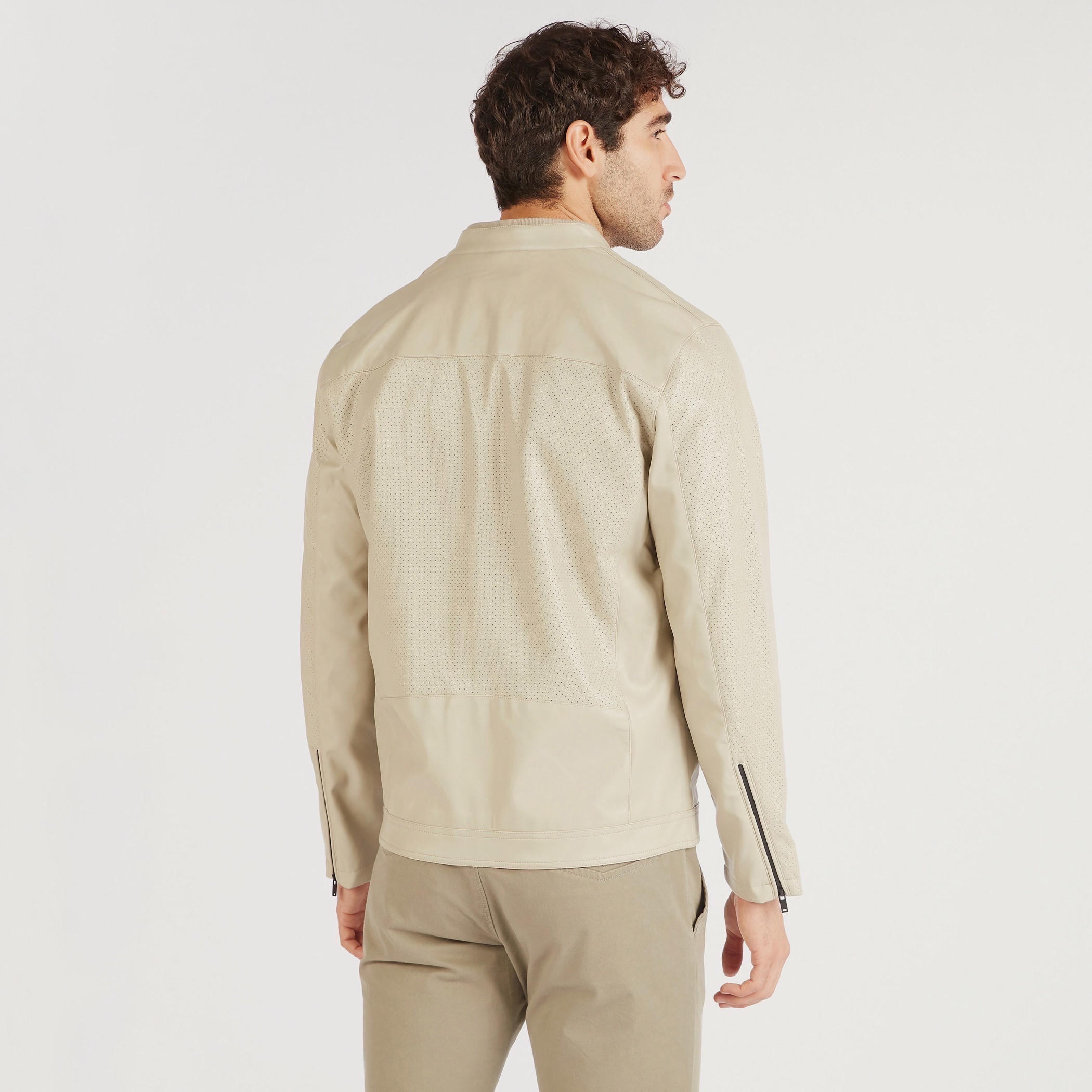 Textured Lightweight Jacket with Zip Closure and Pocket-men-clothing-jacketsandblazers-jackets-image-4