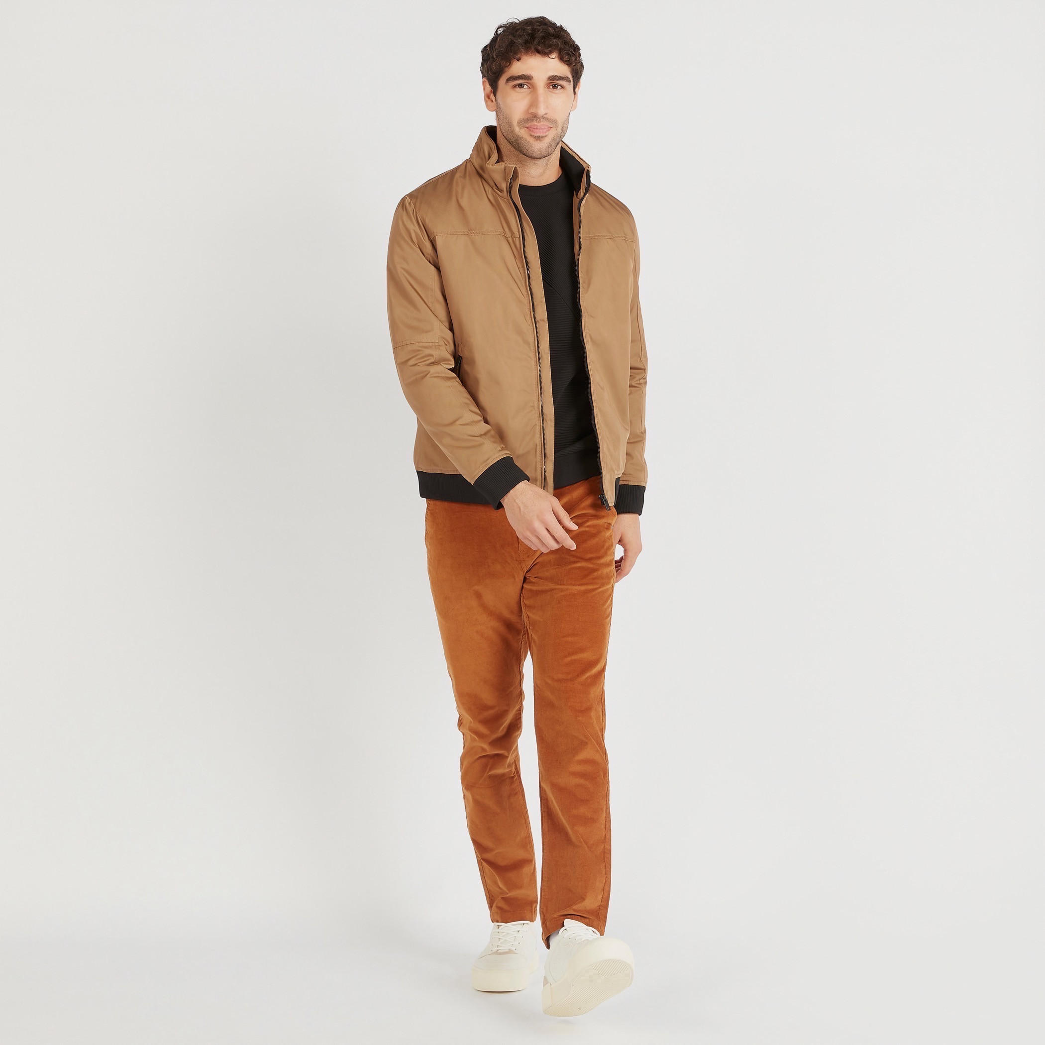 Solid Lightweight Jacket with Pocket and Zip Closure-men-clothing-jacketsandblazers-jackets-image-2