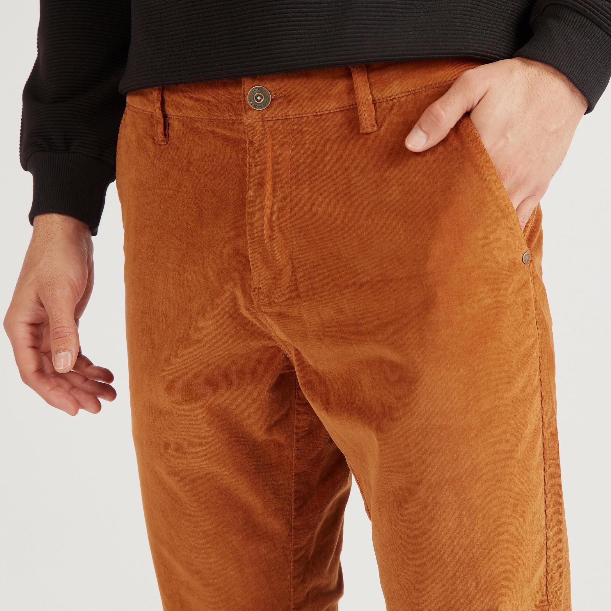 Textured Mid-Rise Chinos with Pockets and Button Closure-men-clothing-bottoms-trousersandchinos-chinos-image-3