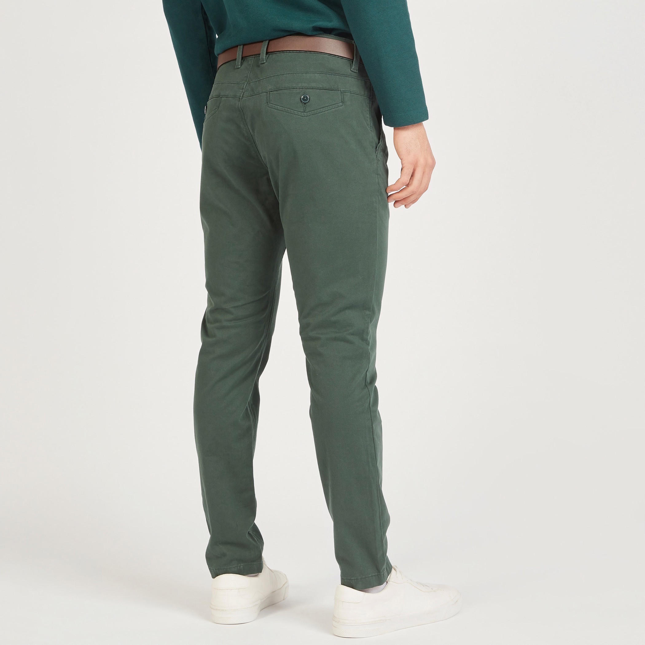 Slim Fit Chinos with Belt and Pockets-men-clothing-bottoms-trousersandchinos-chinos-image-4