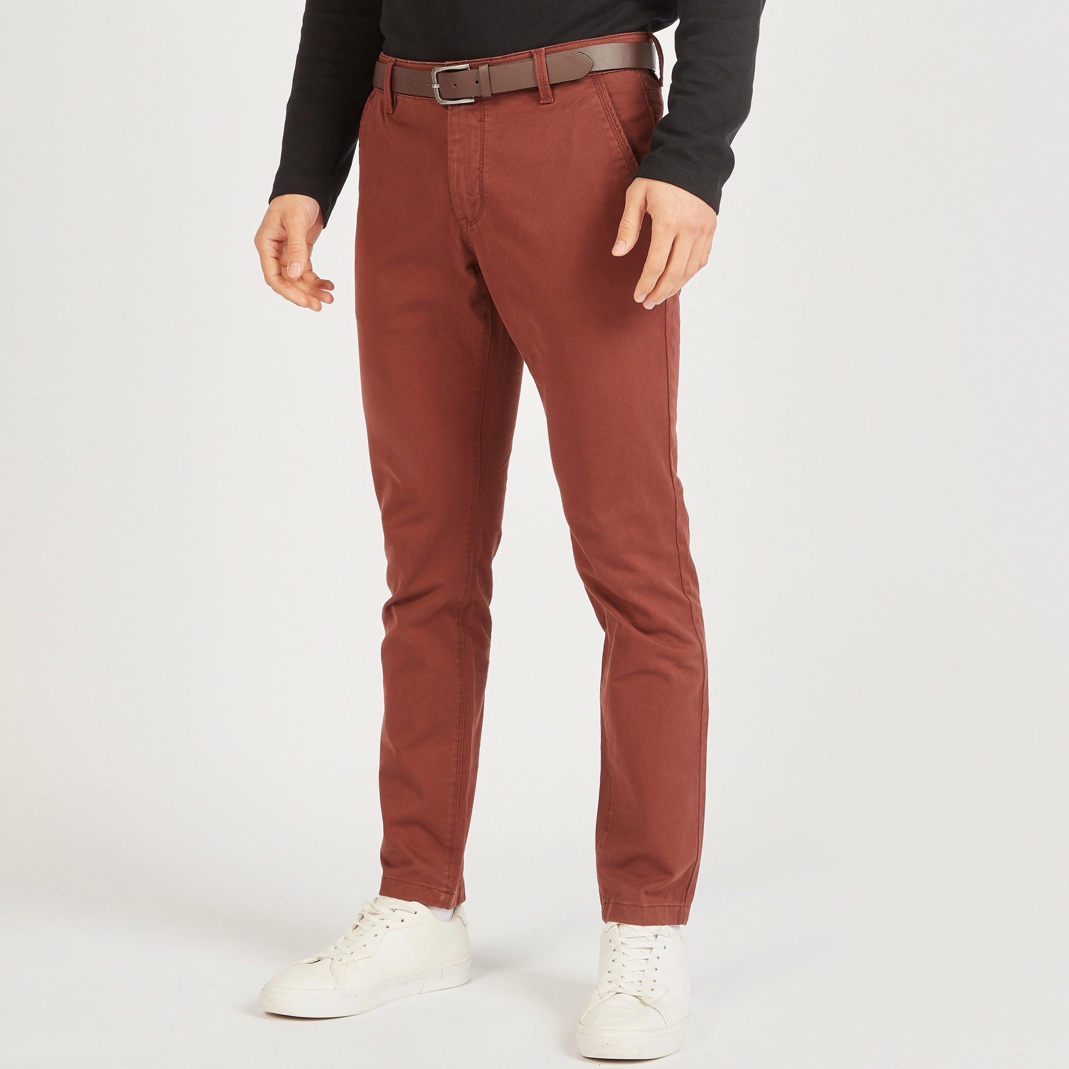 Slim Fit Chinos with Belt and Pockets-men-clothing-bottoms-trousersandchinos-chinos-image-19