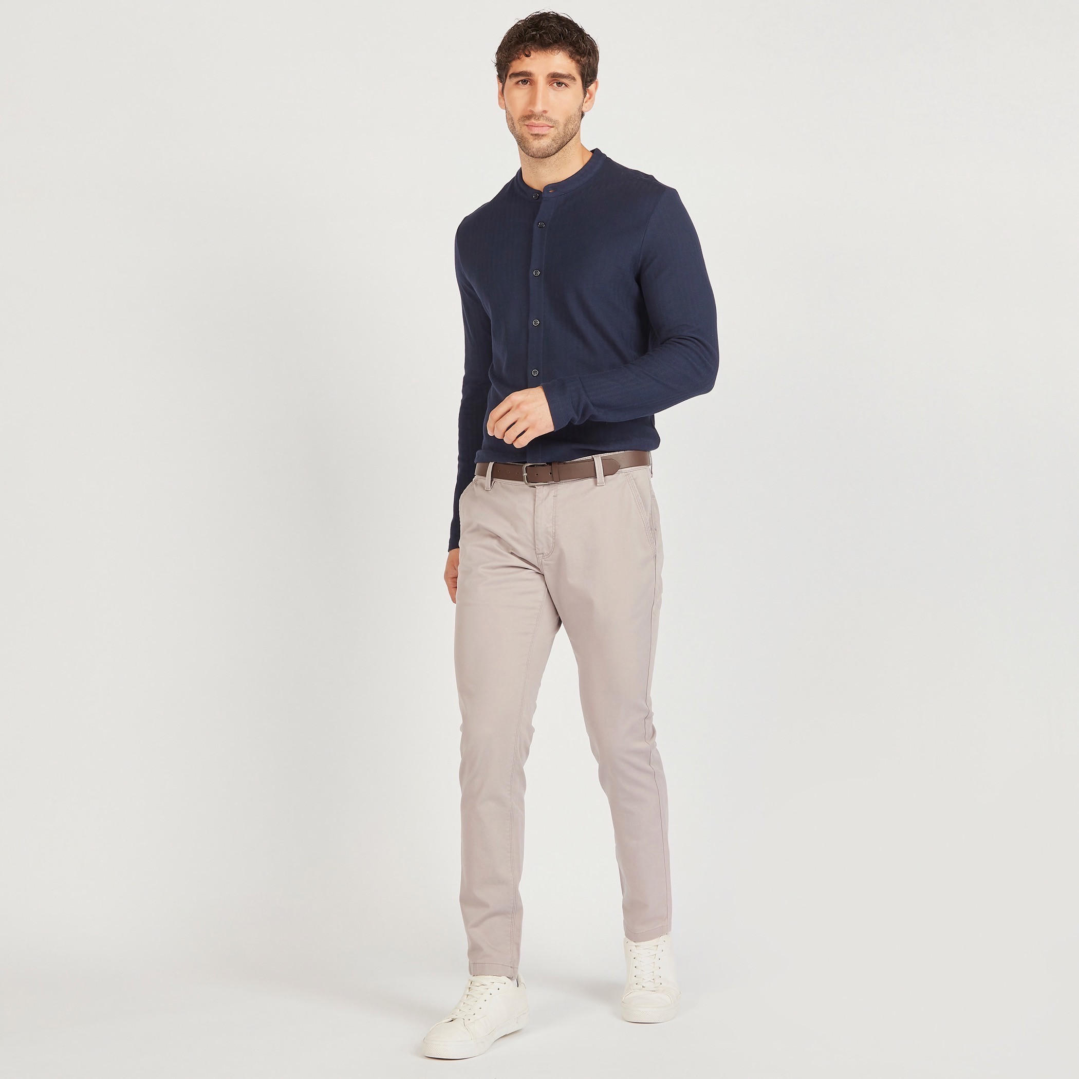 Slim Fit Chinos with Belt and Pockets-men-clothing-bottoms-trousersandchinos-chinos-image-11