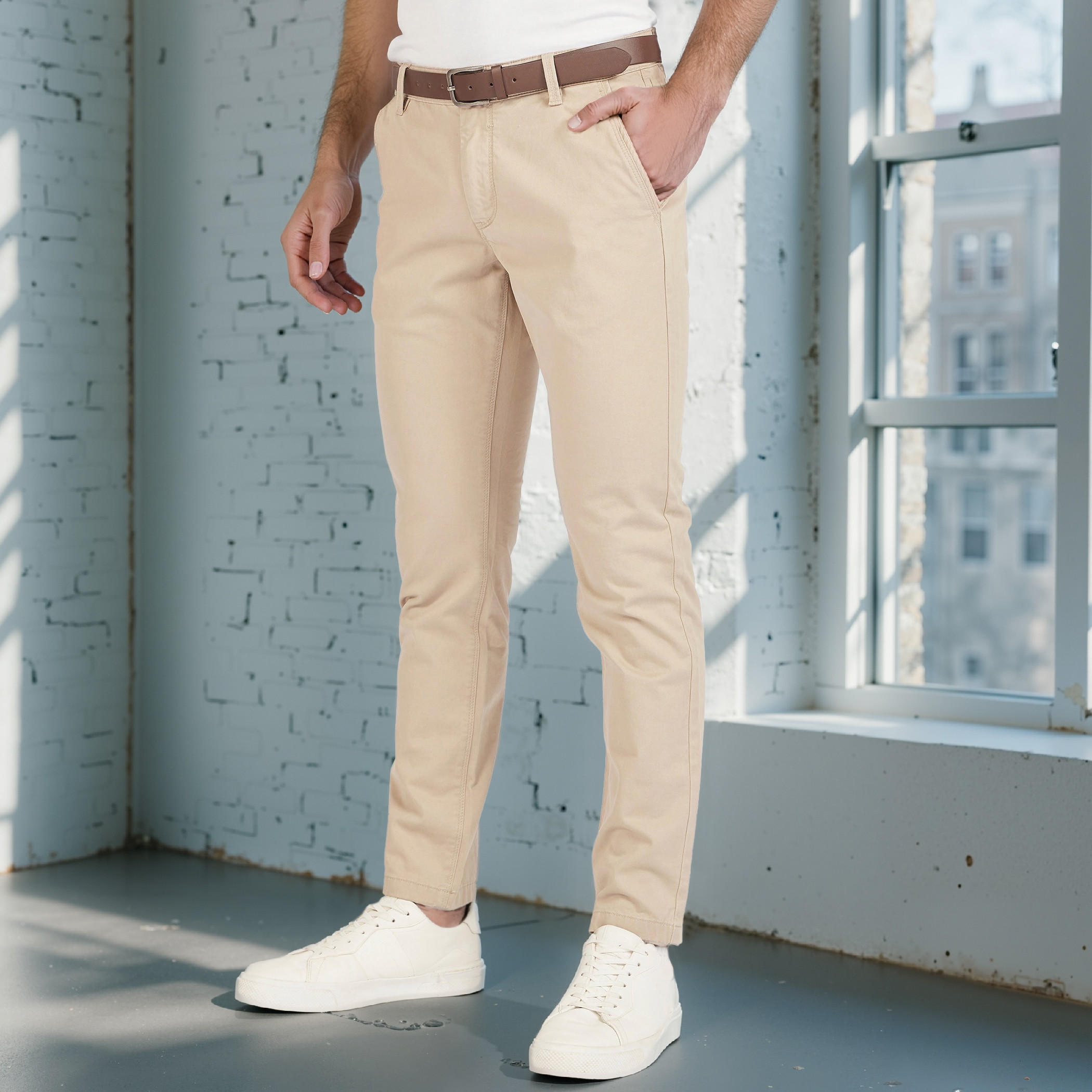 Slim Fit Chinos with Belt and Pockets-men-clothing-bottoms-trousersandchinos-chinos-image-14