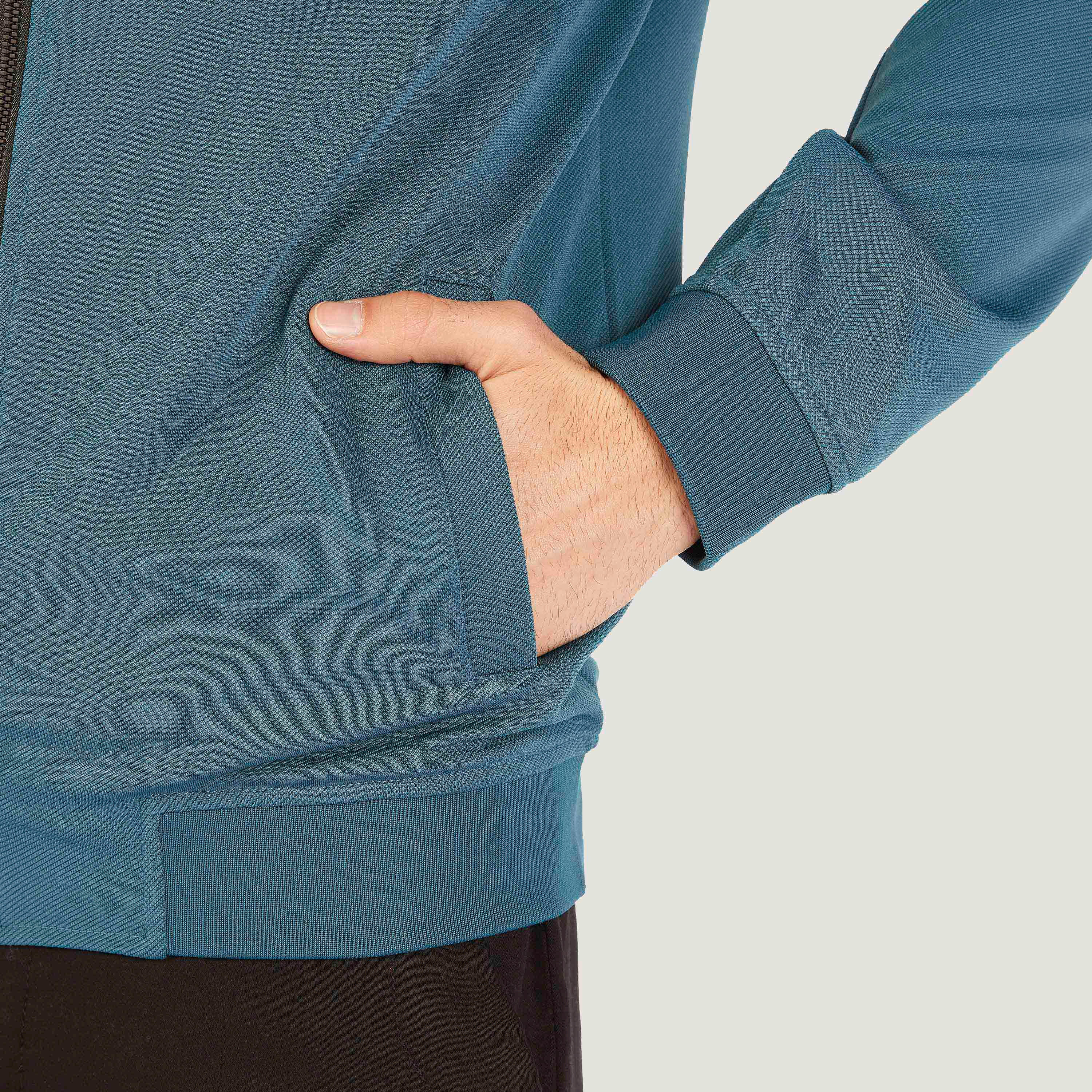 Solid Zip Through Bomber Jacket with Long Sleeves and Pockets-men-clothing-jacketsandblazers-jackets-image-8