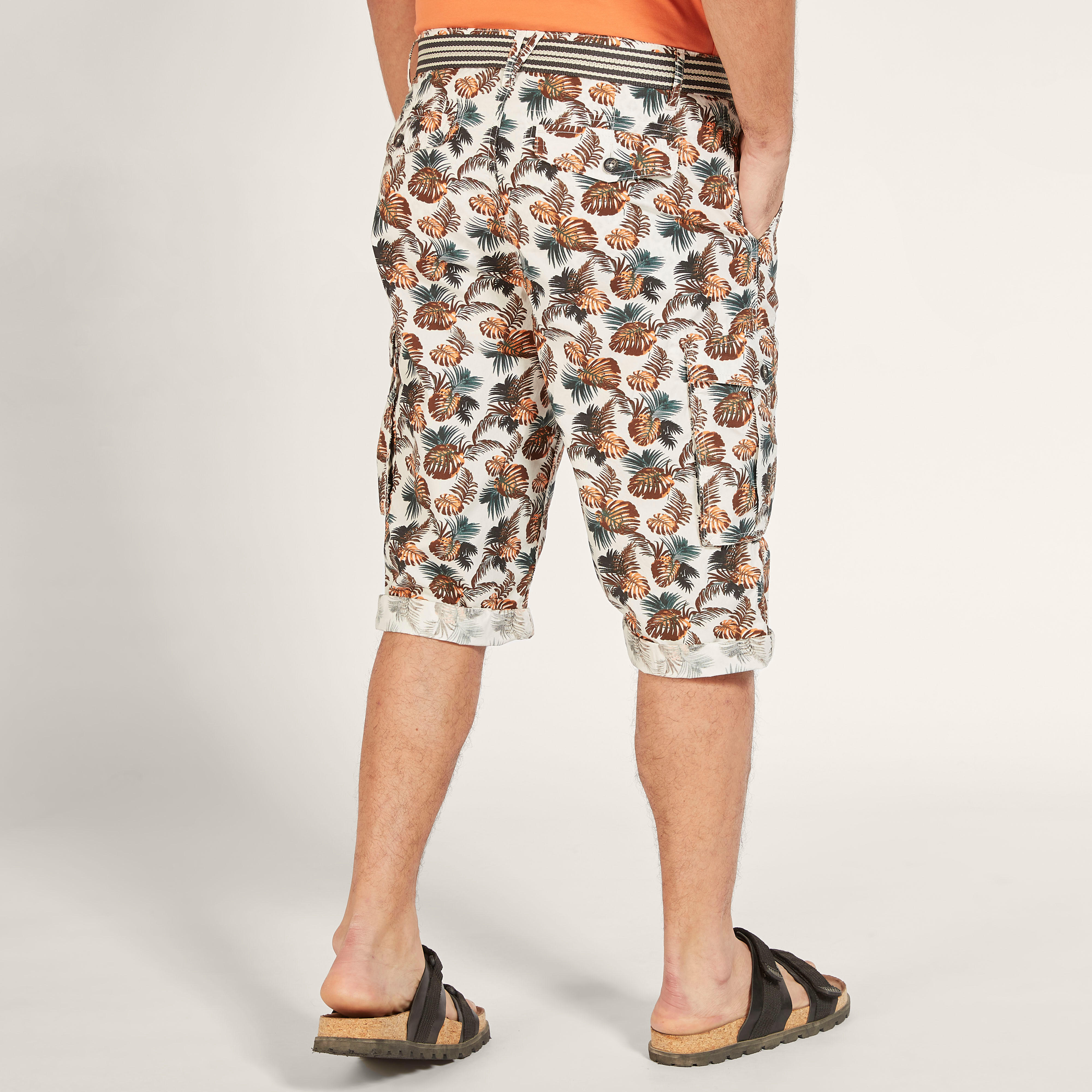 شورت كارجو بجيوب وحزام وطبعات-men-clothing-bottoms-shorts-image-3