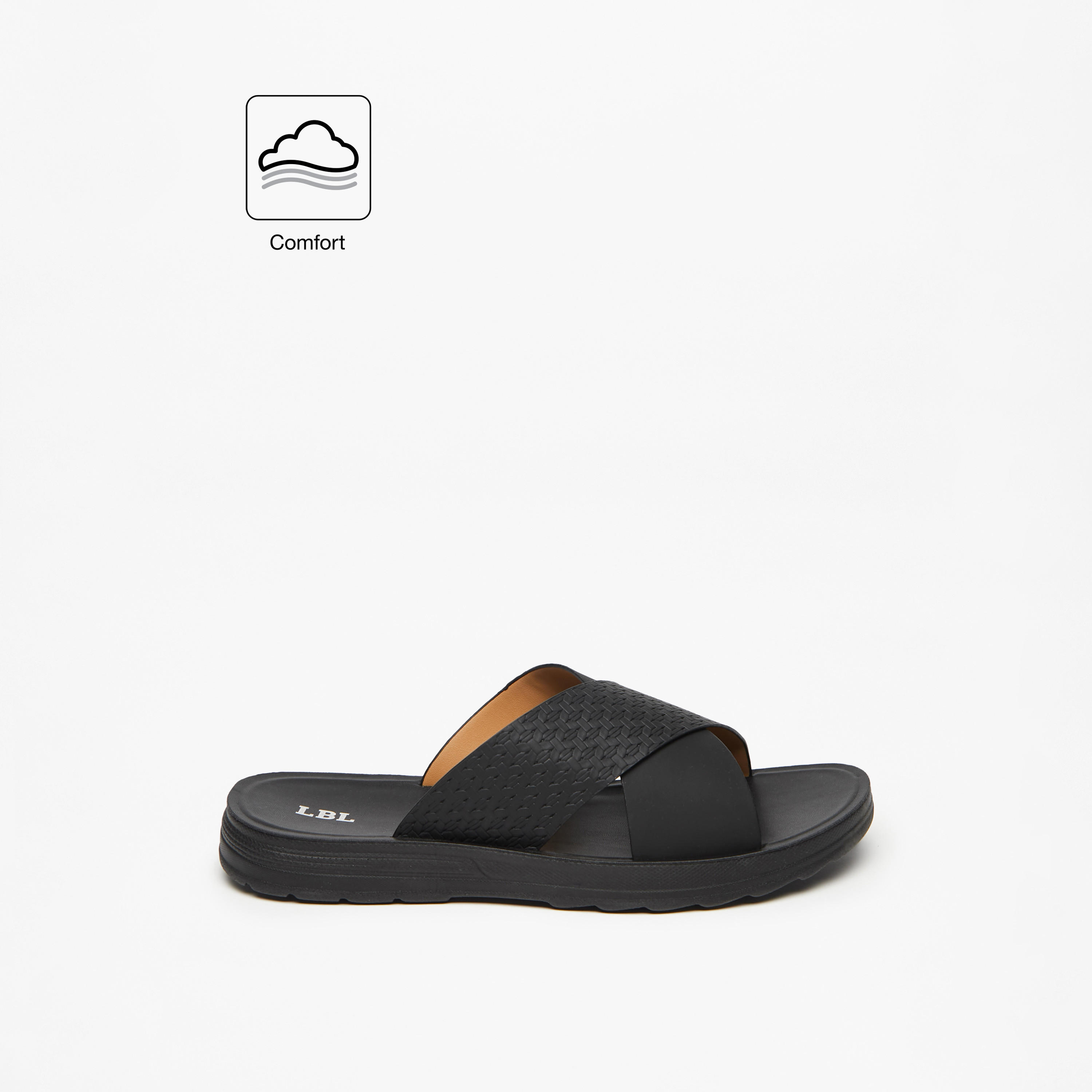 LBL by Shoexpress Men's Textured Slip-On Comfort Sandals-men-shoes-sandals-image-2