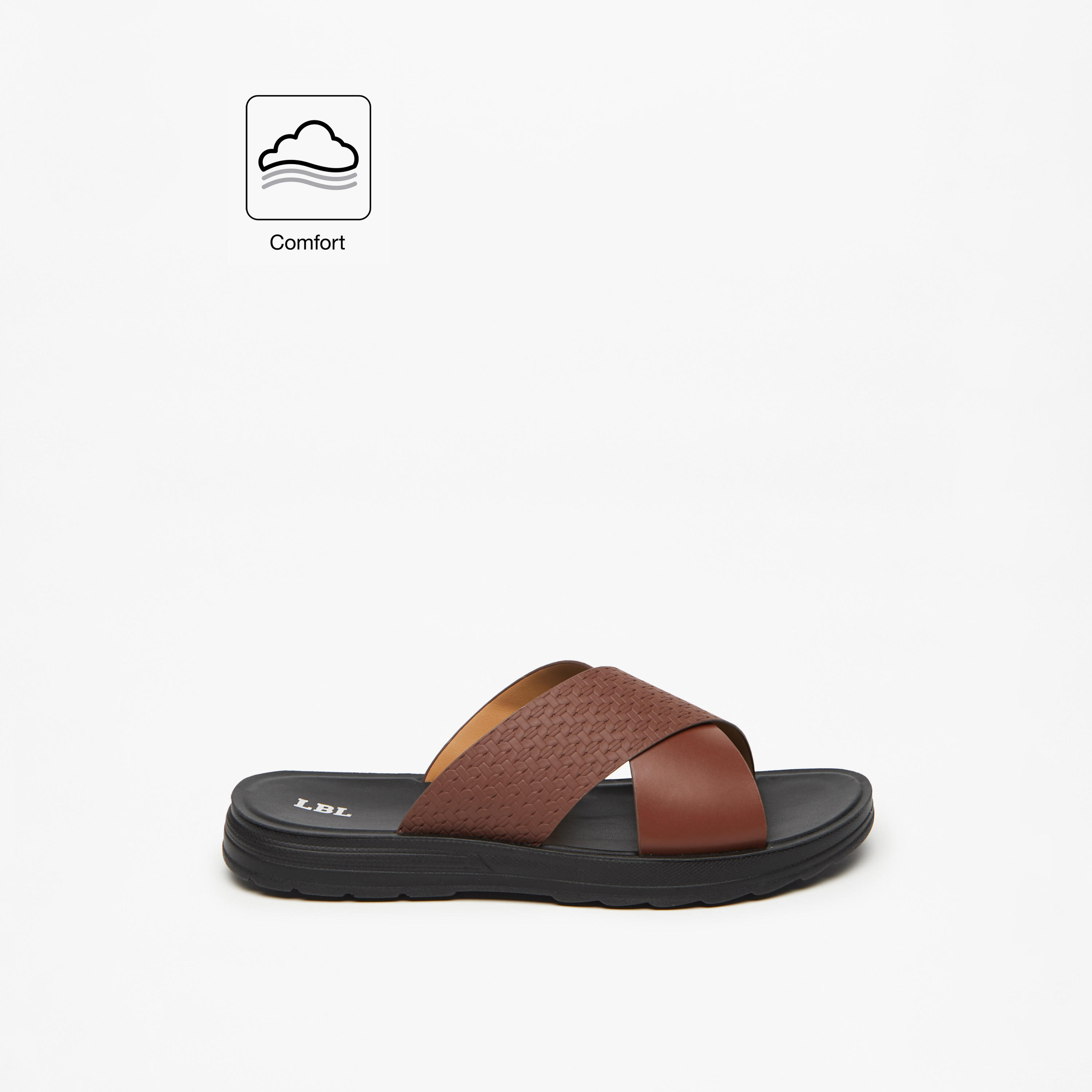 LBL by Shoexpress Men's Textured Slip-On Comfort Sandals-men-shoes-sandals-image-2