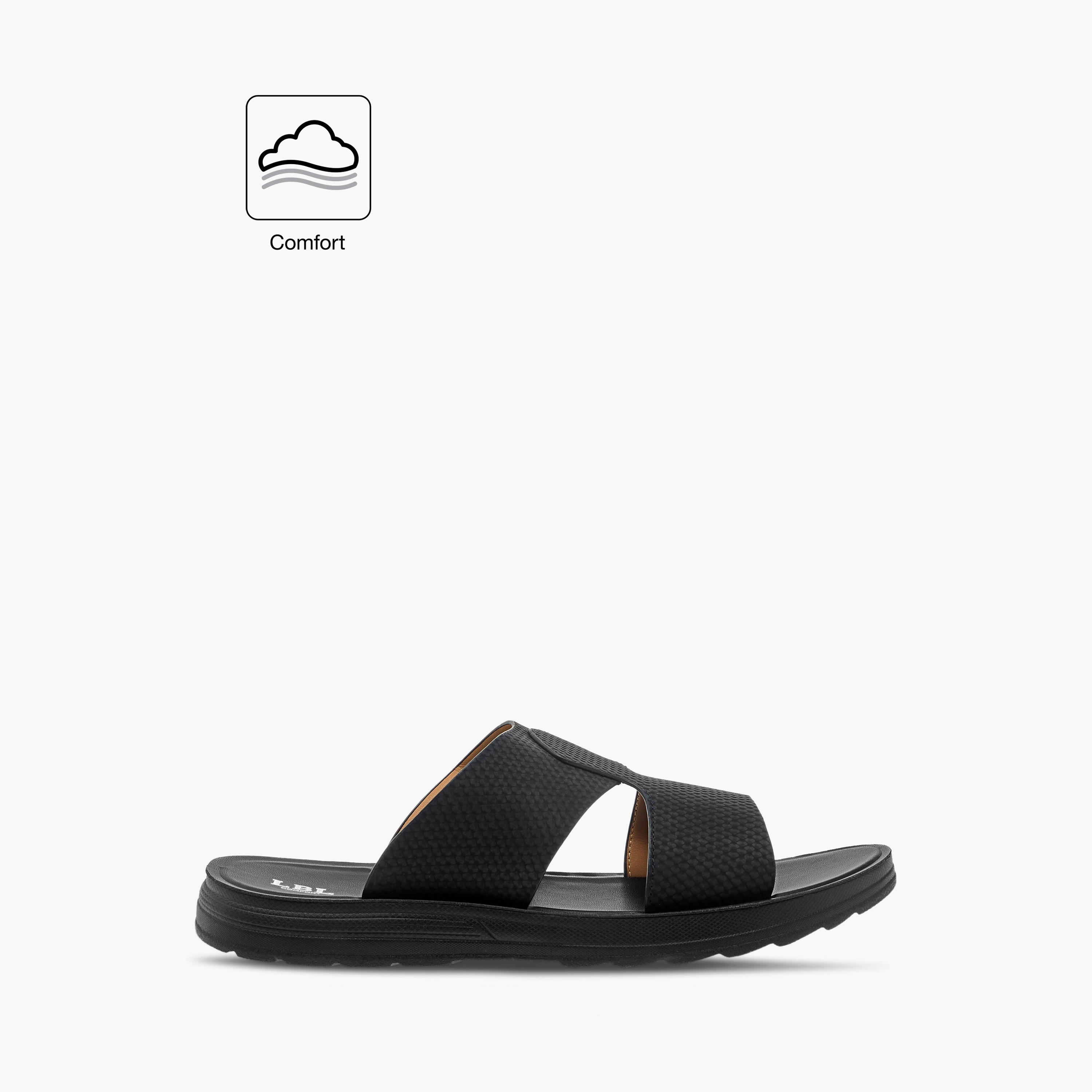 LBL by Shoexpress Textured Slip-On Comfort Arabic Sandals-men-shoes-sandals-image-2