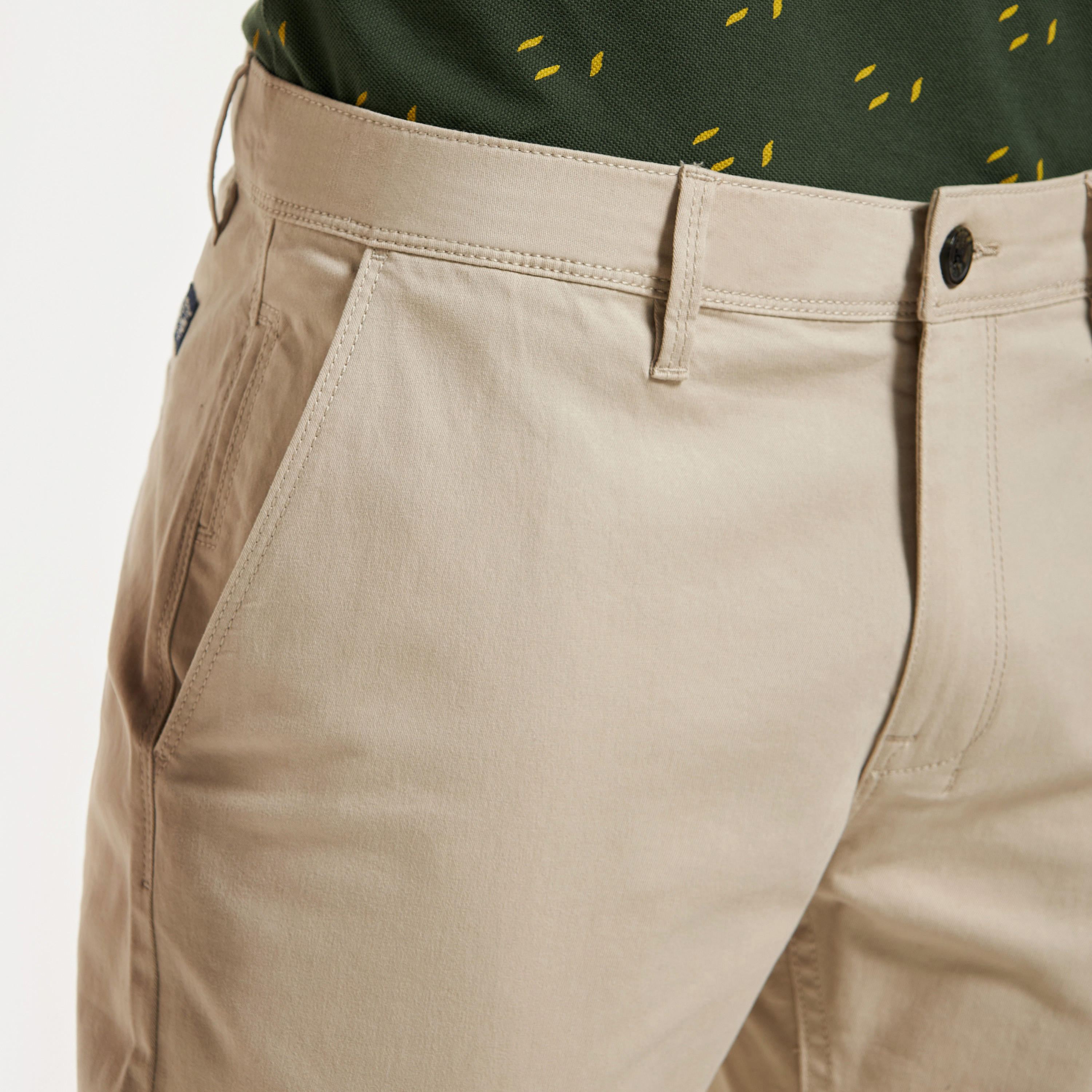 بنطلون بخصر متوسط الارتفاع وزر إغلاق وجيوب-men-clothing-bottoms-trousersandchinos-trousers-image-2
