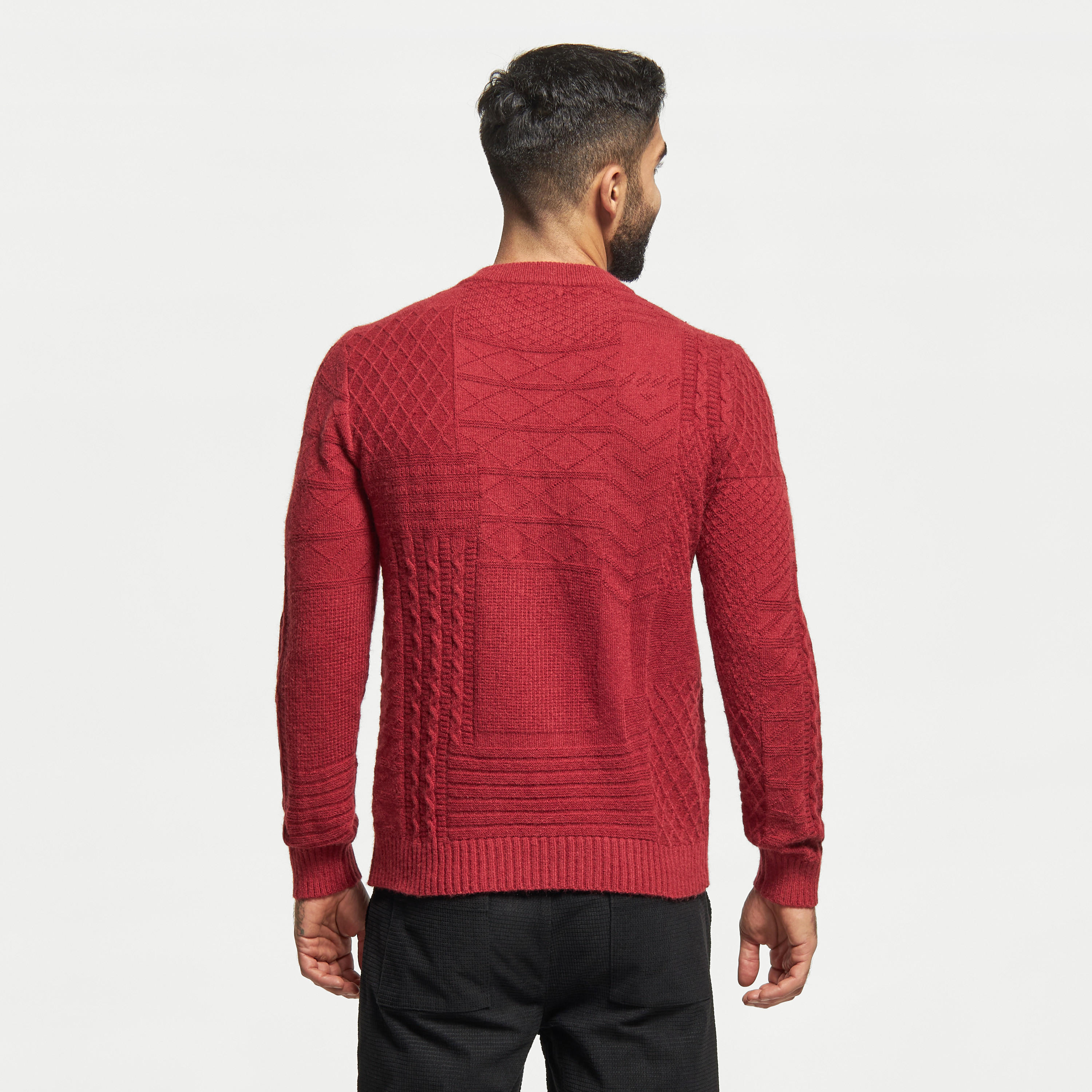 كنزة بياقة ضيقة وأكمام طويلة-men-clothing-sweatersandpullovers-image-2