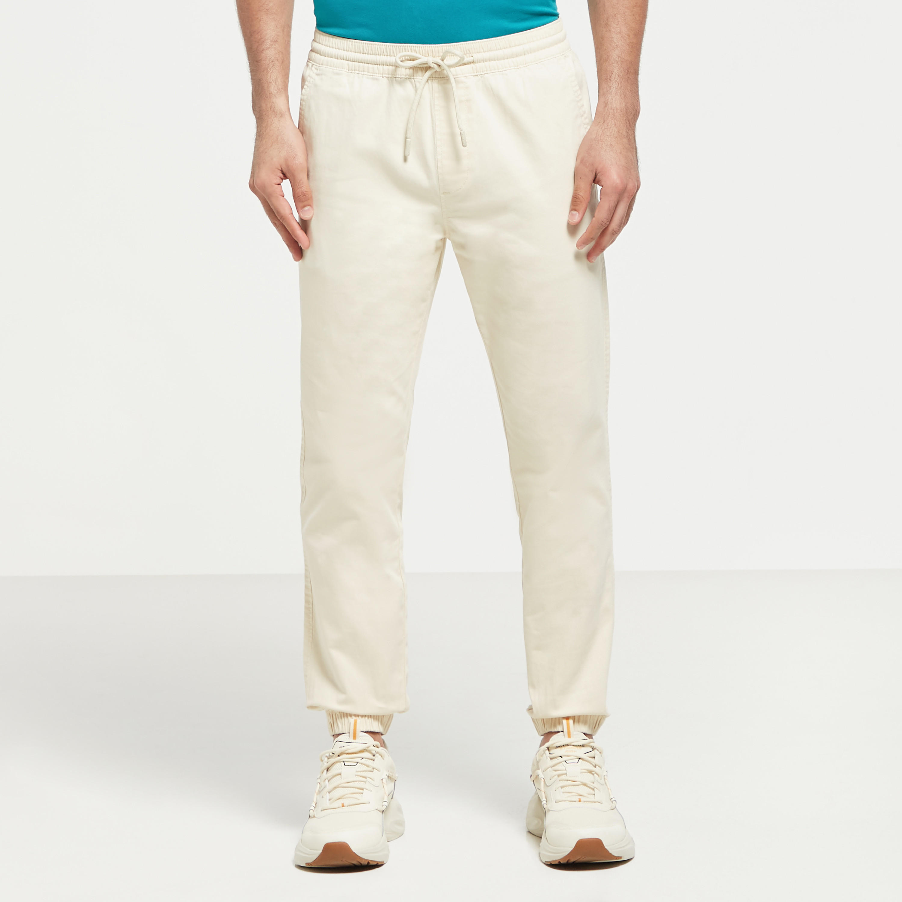 Solid Jog Pant with Drawstring Closure and Pockets-men-clothing-bottoms-joggers-image-5