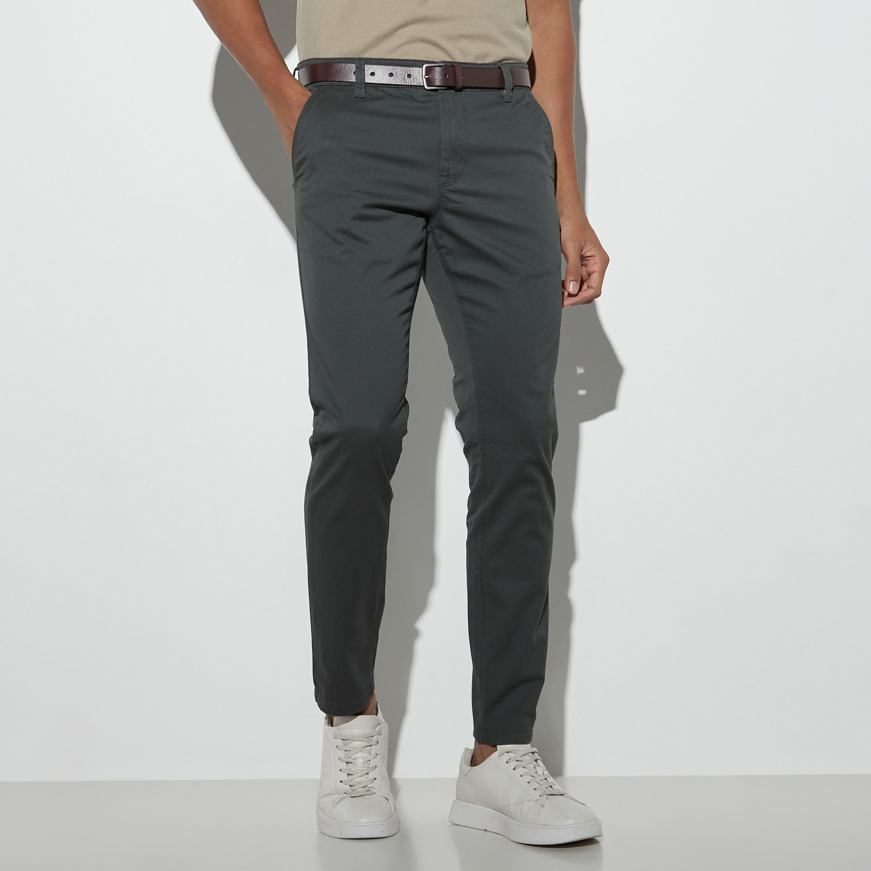 Solid Belted Chinos with Pockets-men-clothing-bottoms-trousersandchinos-chinos-image-1