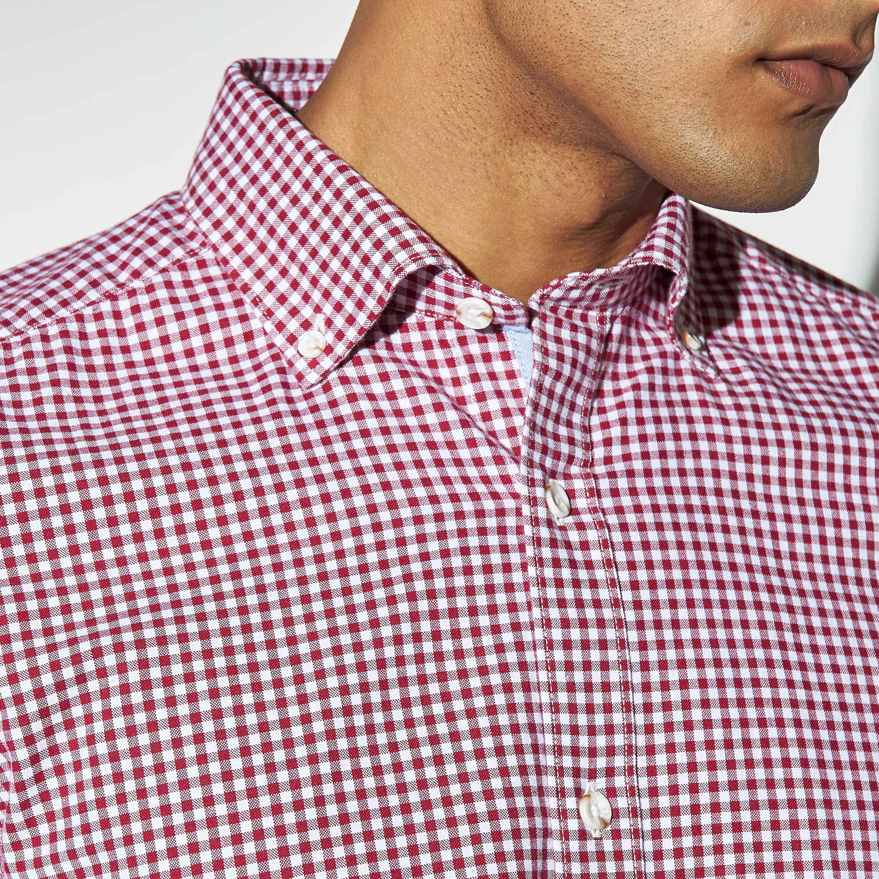 قميص كاروهات منسوج بأكمام طويلة-men-clothing-shirts-image-4