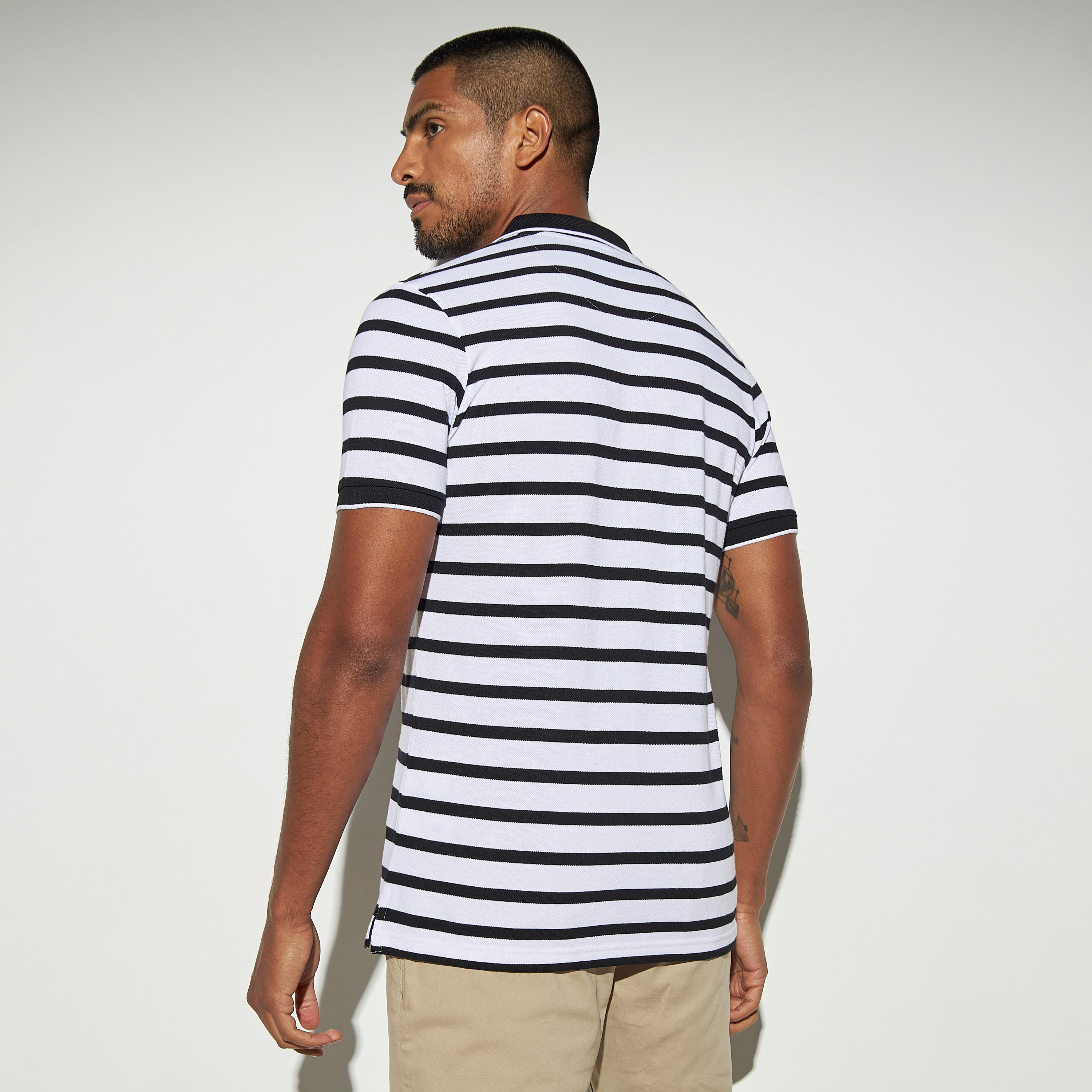 تيشيرت بولو مخطّط بأكمام قصيرة-men-clothing-tshirtsandpolos-polos-image-3