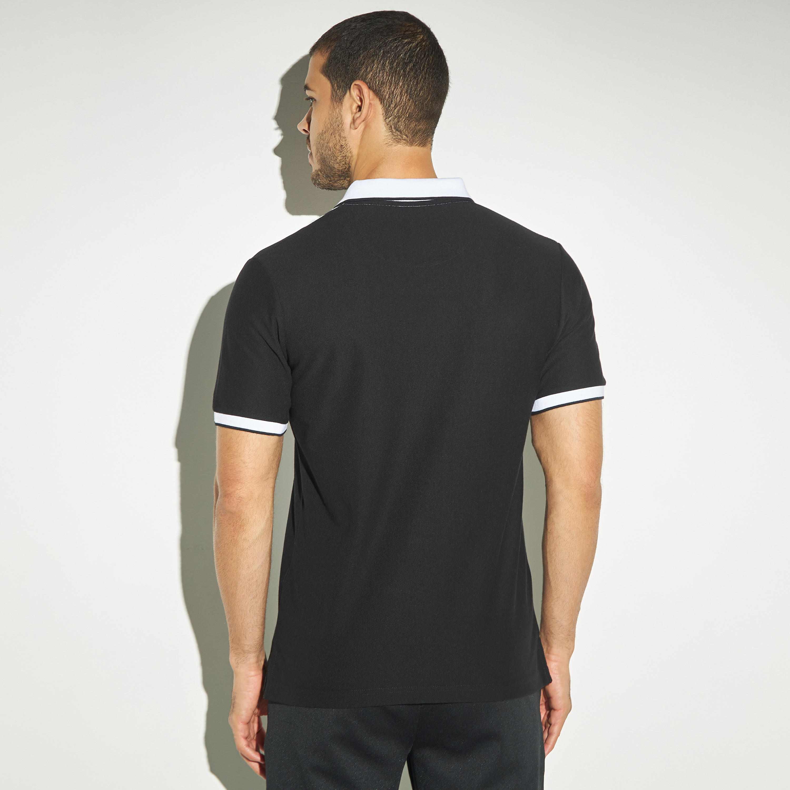 تيشيرت بولو مخطّط بأكمام قصيرة-men-clothing-tshirtsandpolos-polos-image-3