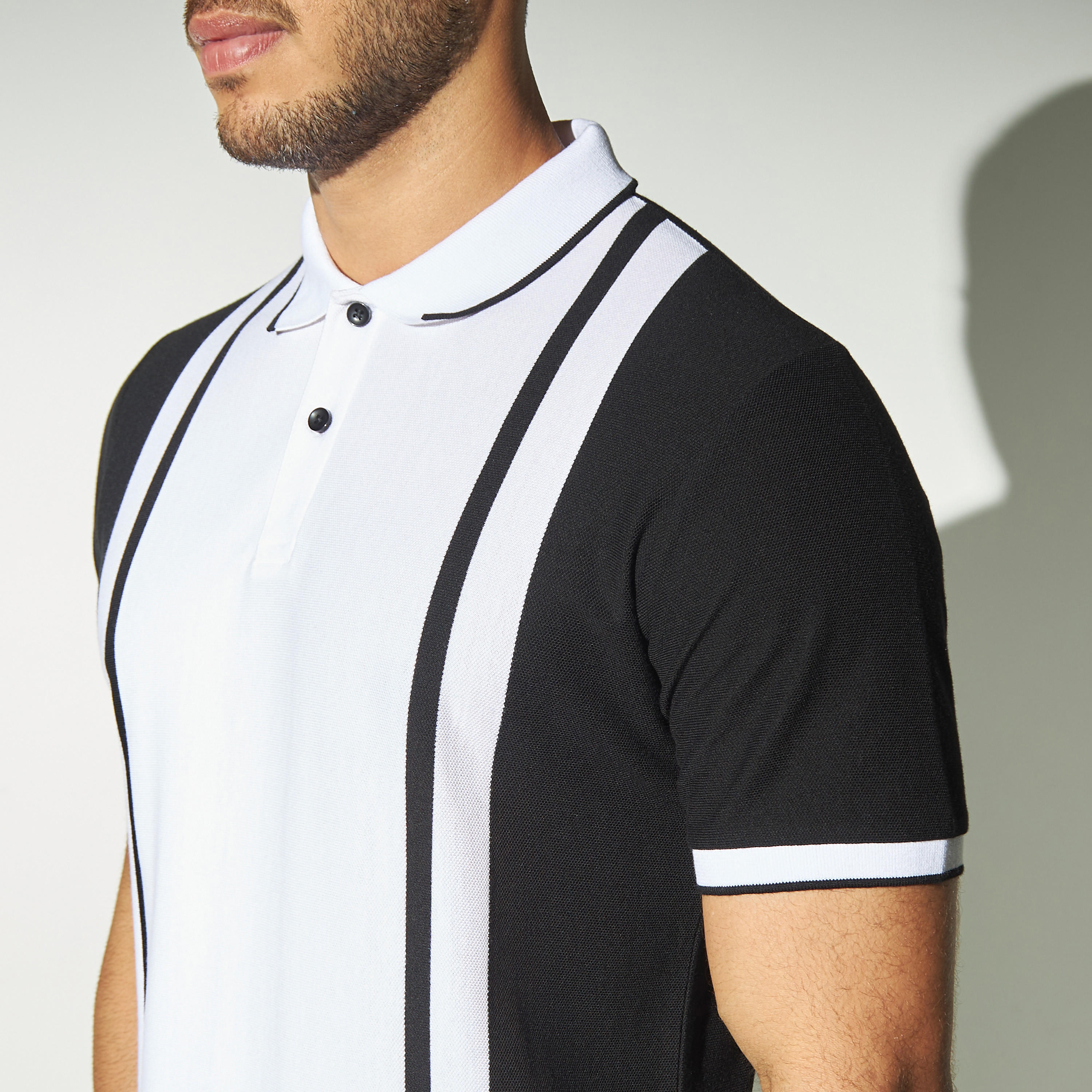 تيشيرت بولو مخطّط بأكمام قصيرة-men-clothing-tshirtsandpolos-polos-image-4