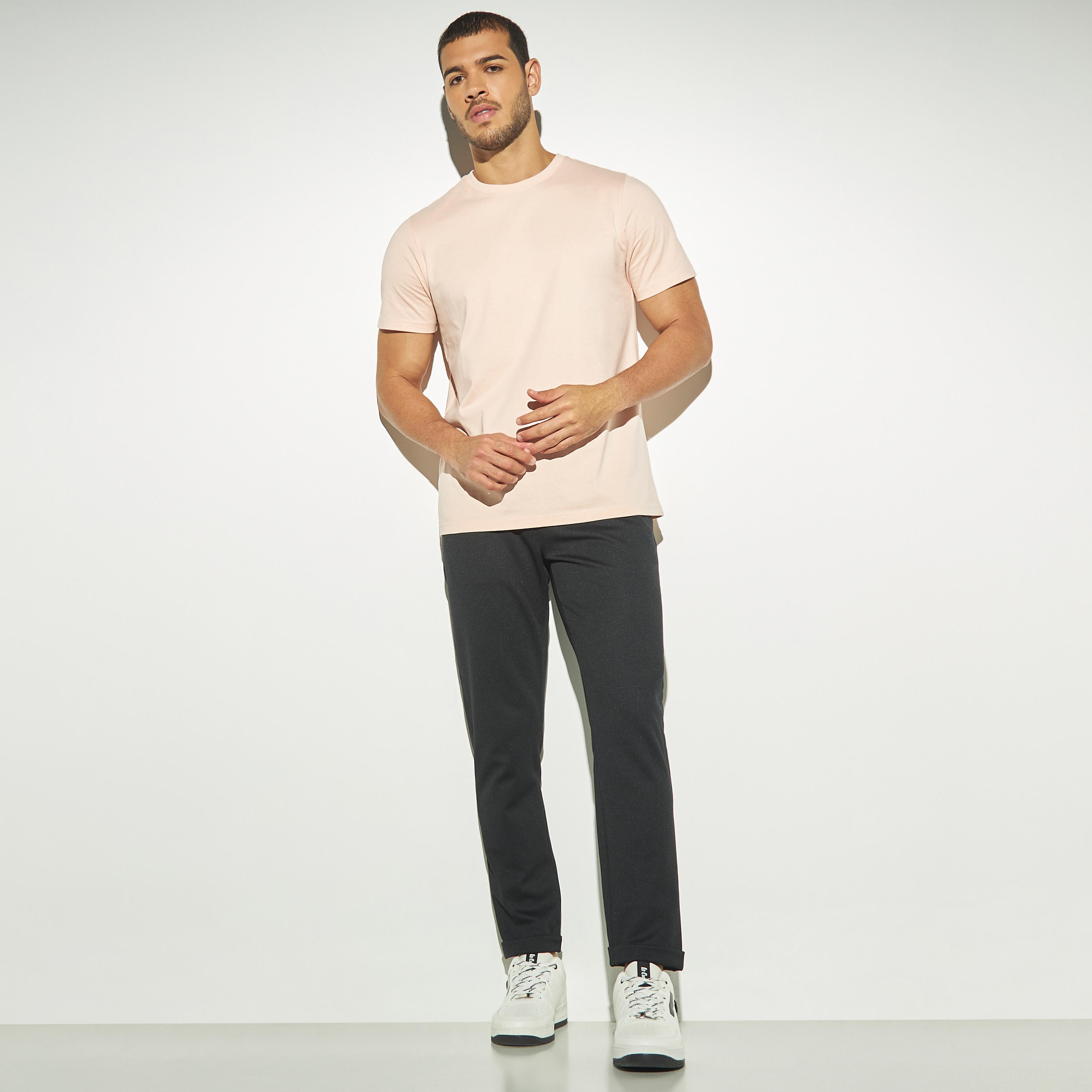 Pique Trouser with Drawstring Closure and Pockets-men-clothing-bottoms-trousersandchinos-trousers-image-2