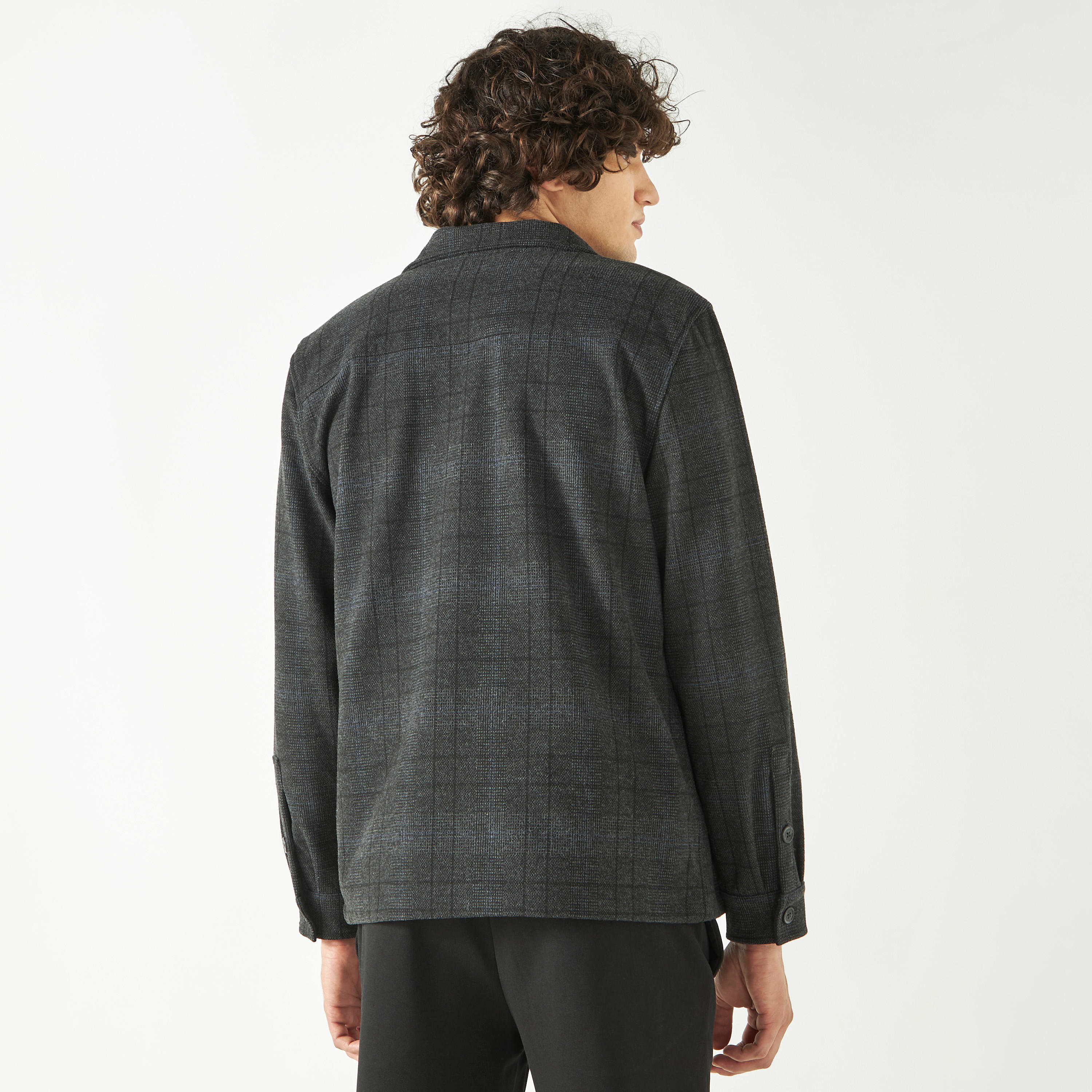 جاكيت كاروهات بأكمام طويلة وجيوب-men-clothing-jacketsandblazers-jackets-image-3