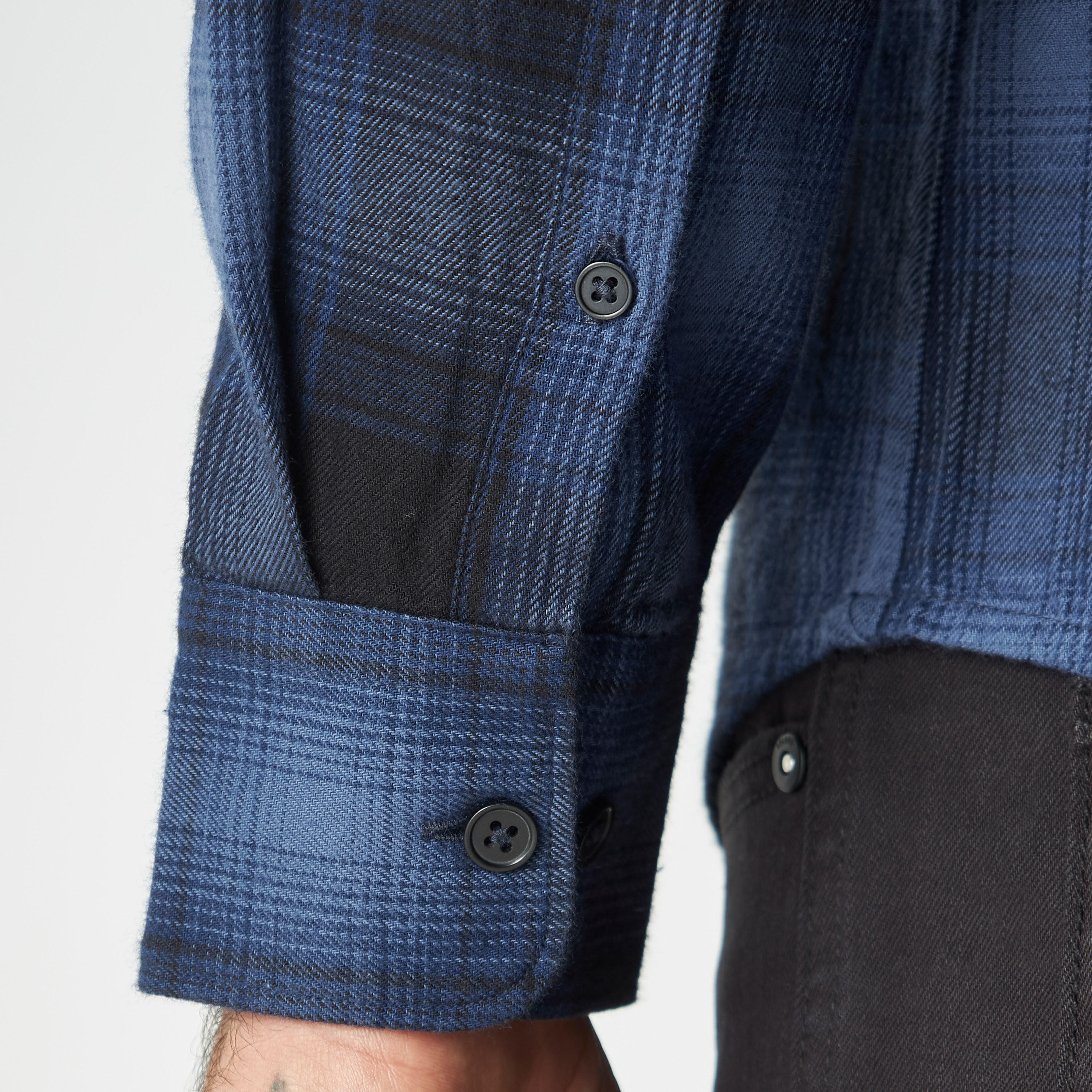 Checked Shirt with Pocket and Long Sleeves-men-clothing-shirts-image-5