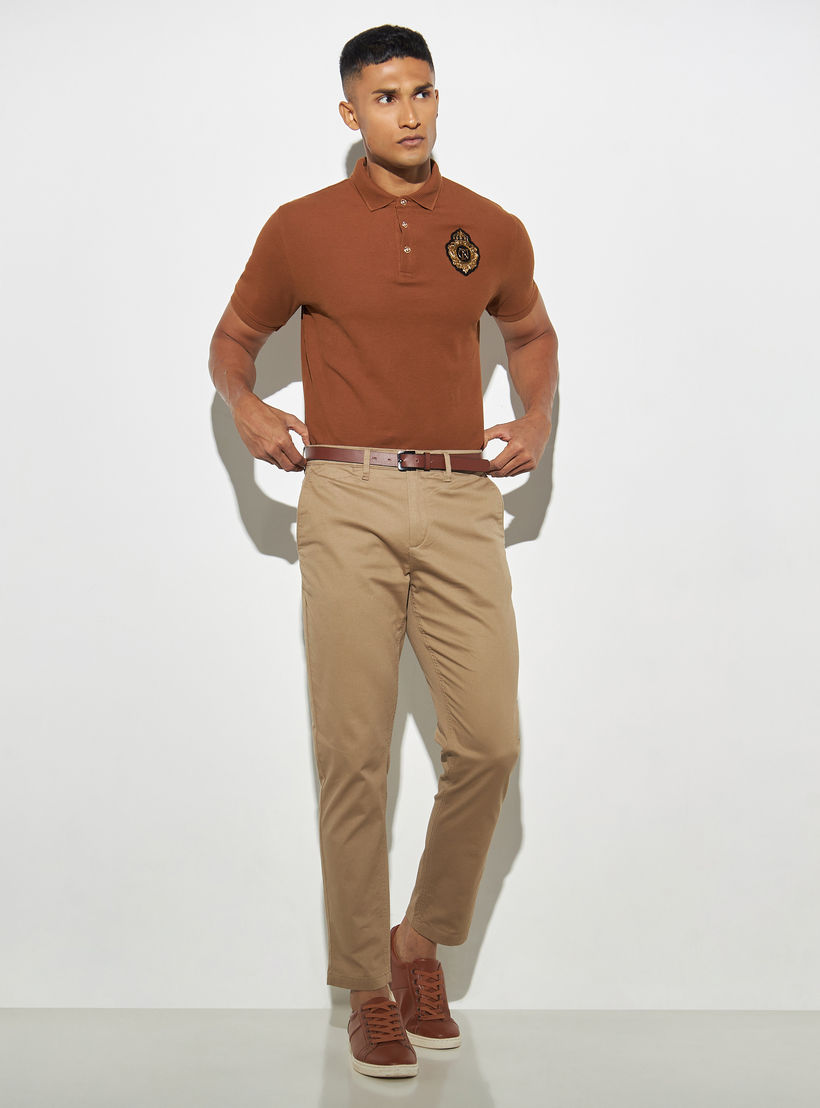 تيشيرت بولو بأكمام قصيرة من آيكونيك-men-clothing-tshirtsandpolos-polos-image-2